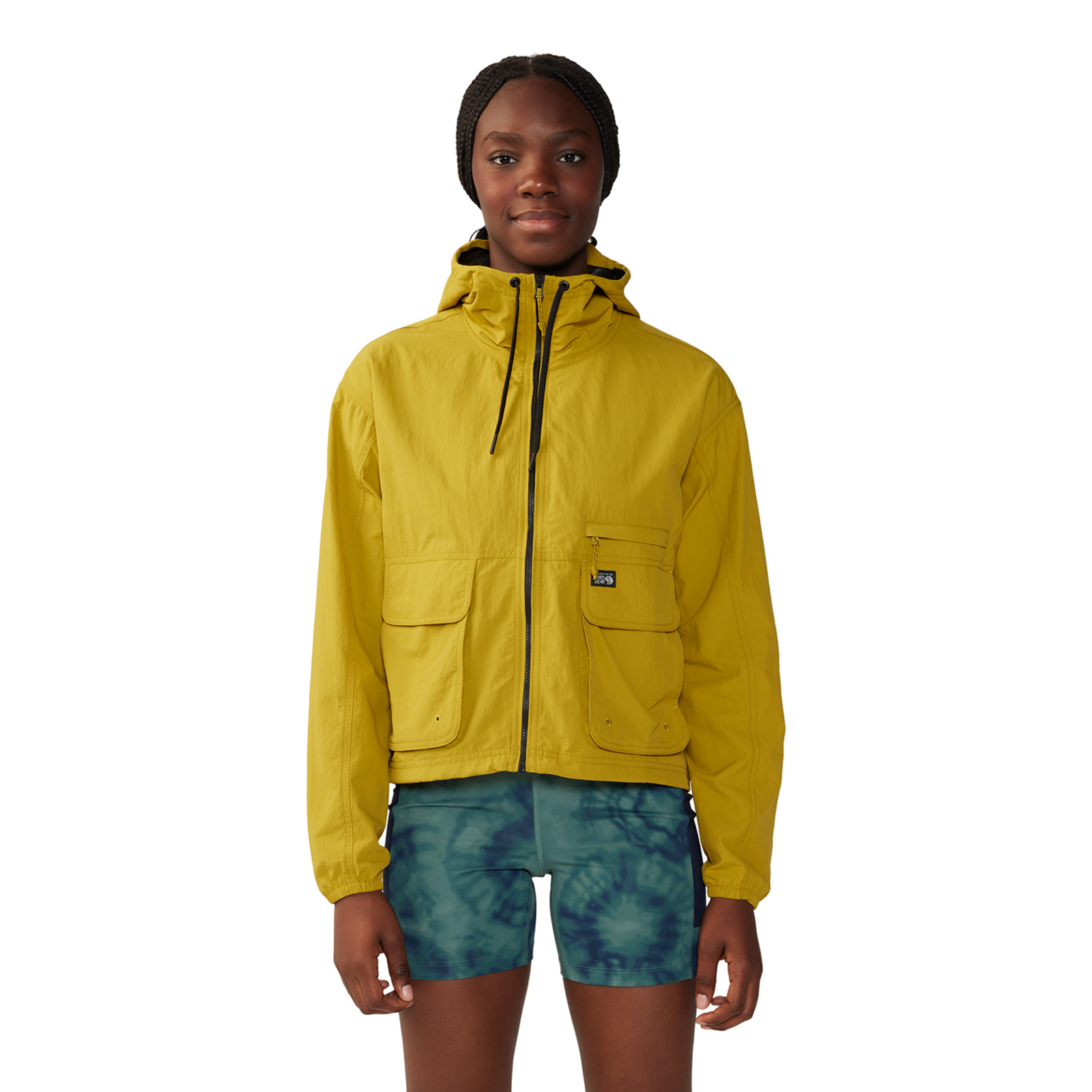Mountain Hardwear W Stryder™ Full Zip, Dark citron 358, Grösse: XS