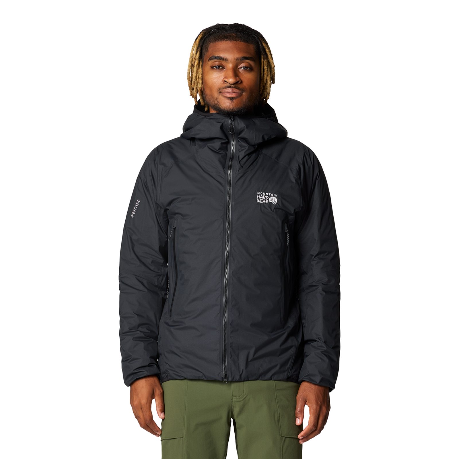 Mountain Hardwear M Storm Whisperer™ Insulated Jacket, Black 010, Grösse: M