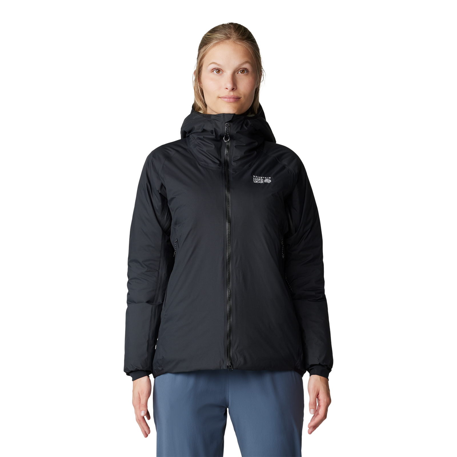 Mountain Hardwear W Storm Whisperer™ Insulated Jacket, schwarz, Grösse: XS