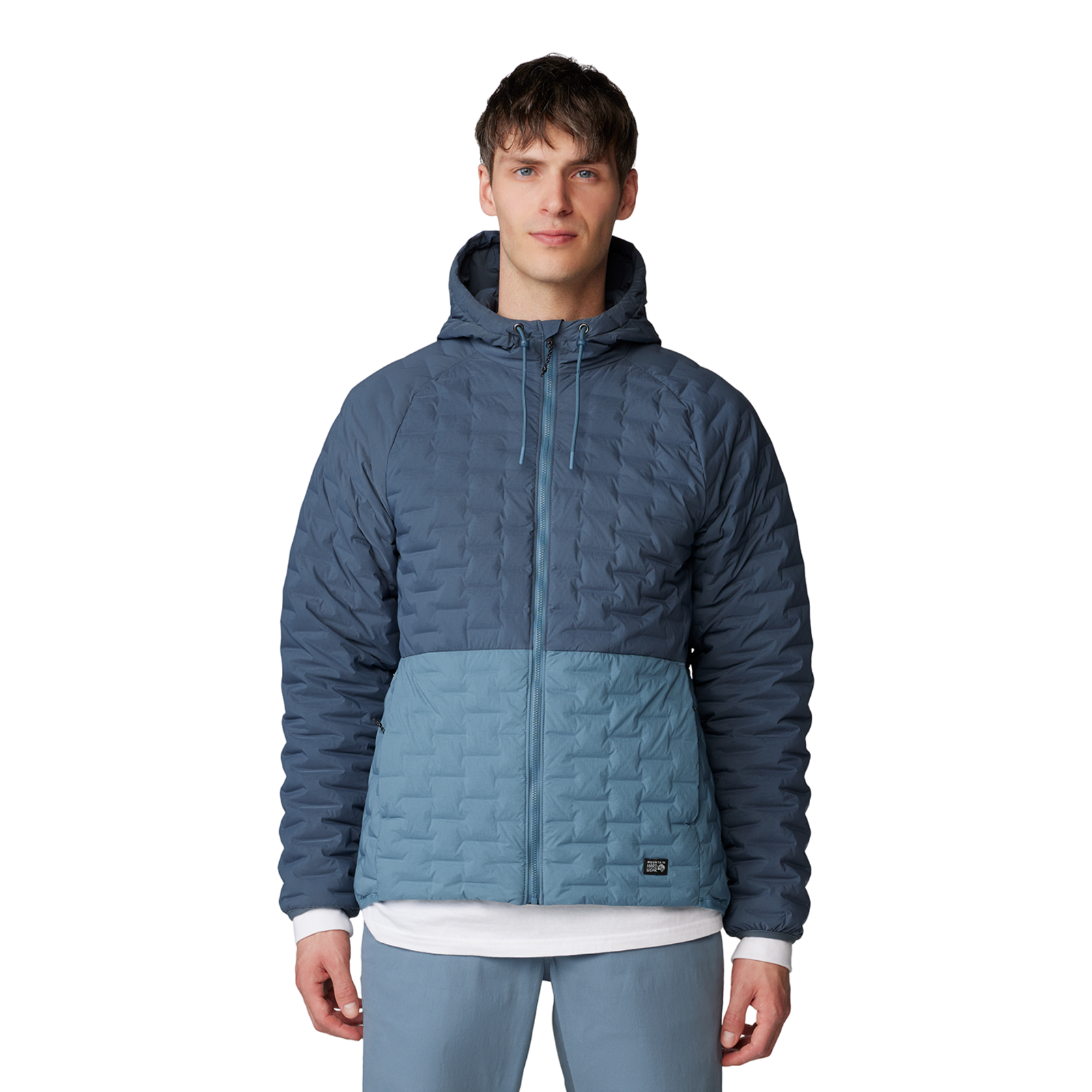 Mountain Hardwear M Stretchdown™ Light Full Zip Hoody, Moon blue, adriatic blue 430, Grösse: S