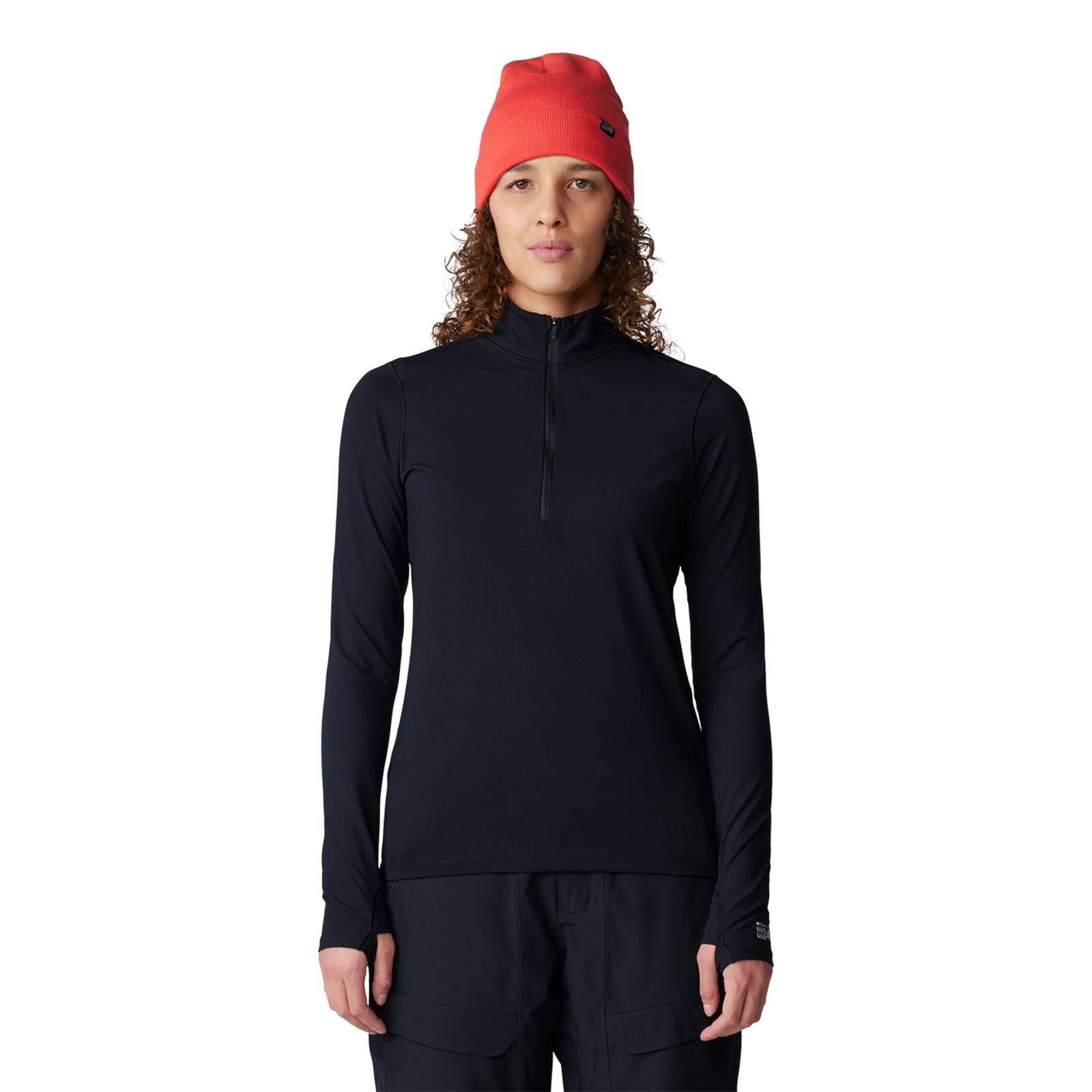 Mountain Hardwear W Butter™ Half Zip, Black 010, Grösse: XS