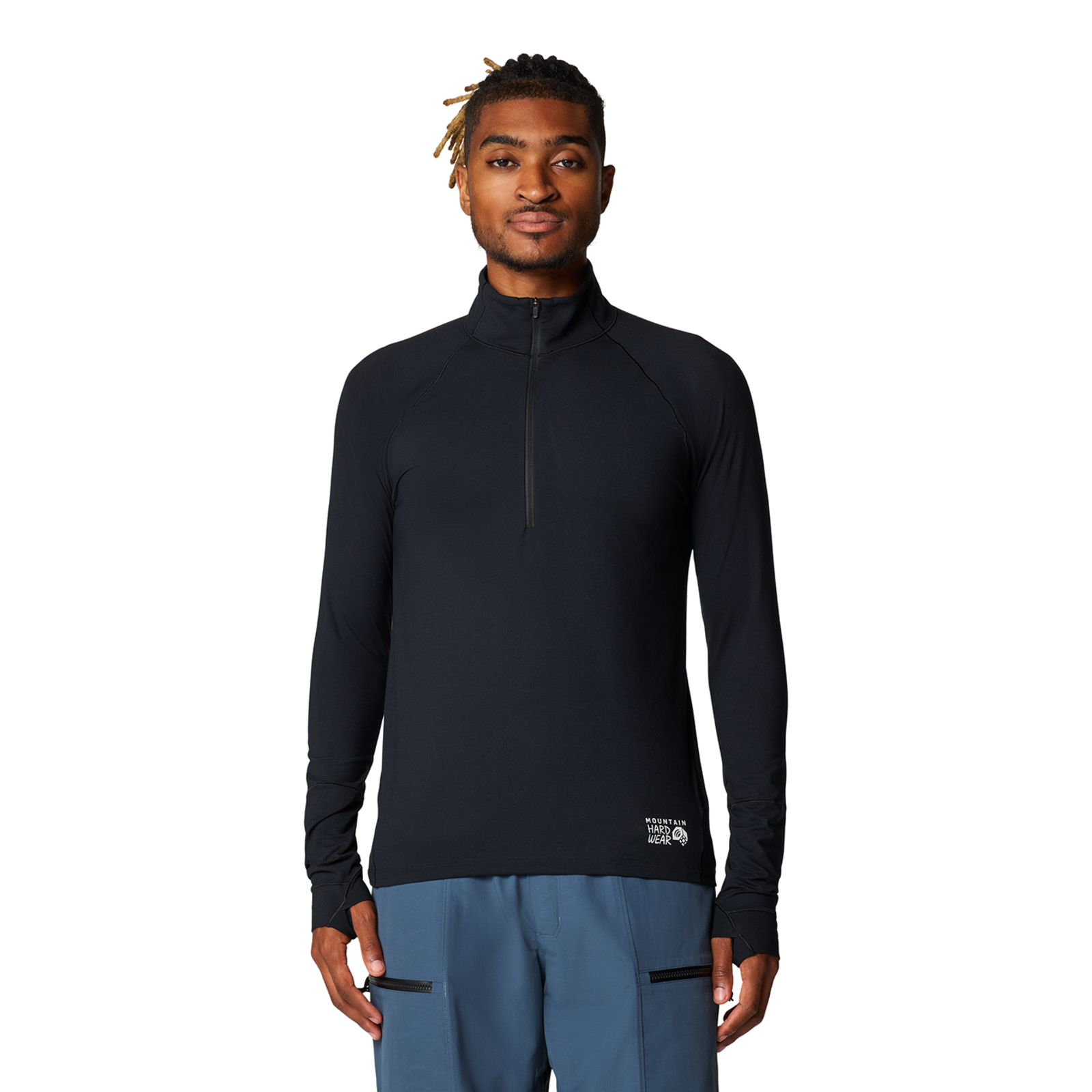 Mountain Hardwear M Butter™ Half Zip, Black 010, Grösse: L