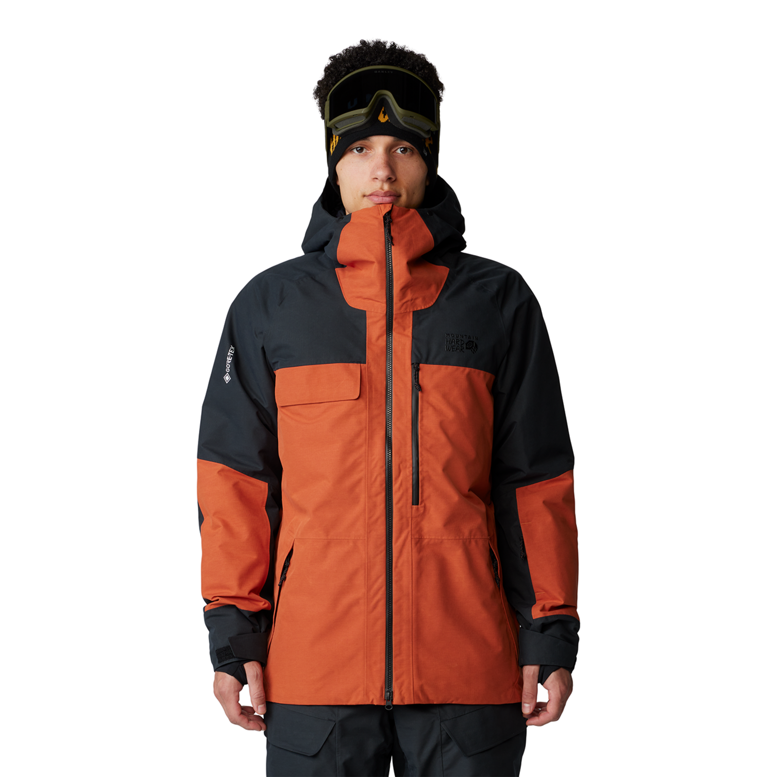 Mountain Hardwear M Cloud Bank™ GORE-TEX Jacket, Raw carnelian, black 859, Grösse: S