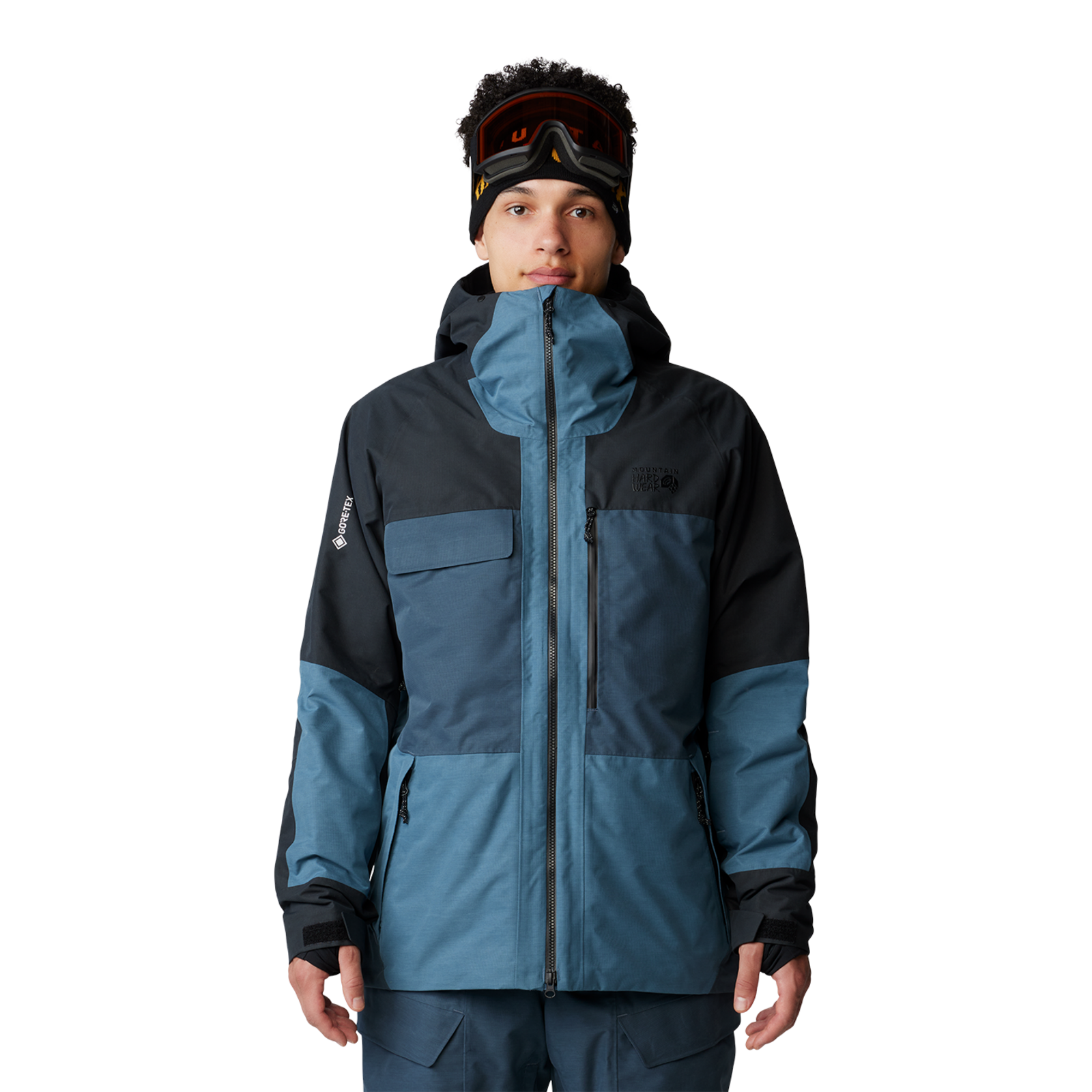 Mountain Hardwear M Cloud Bank™ GORE-TEX Jacket, Adriatic blue, moon blue, black 444, Grösse: S