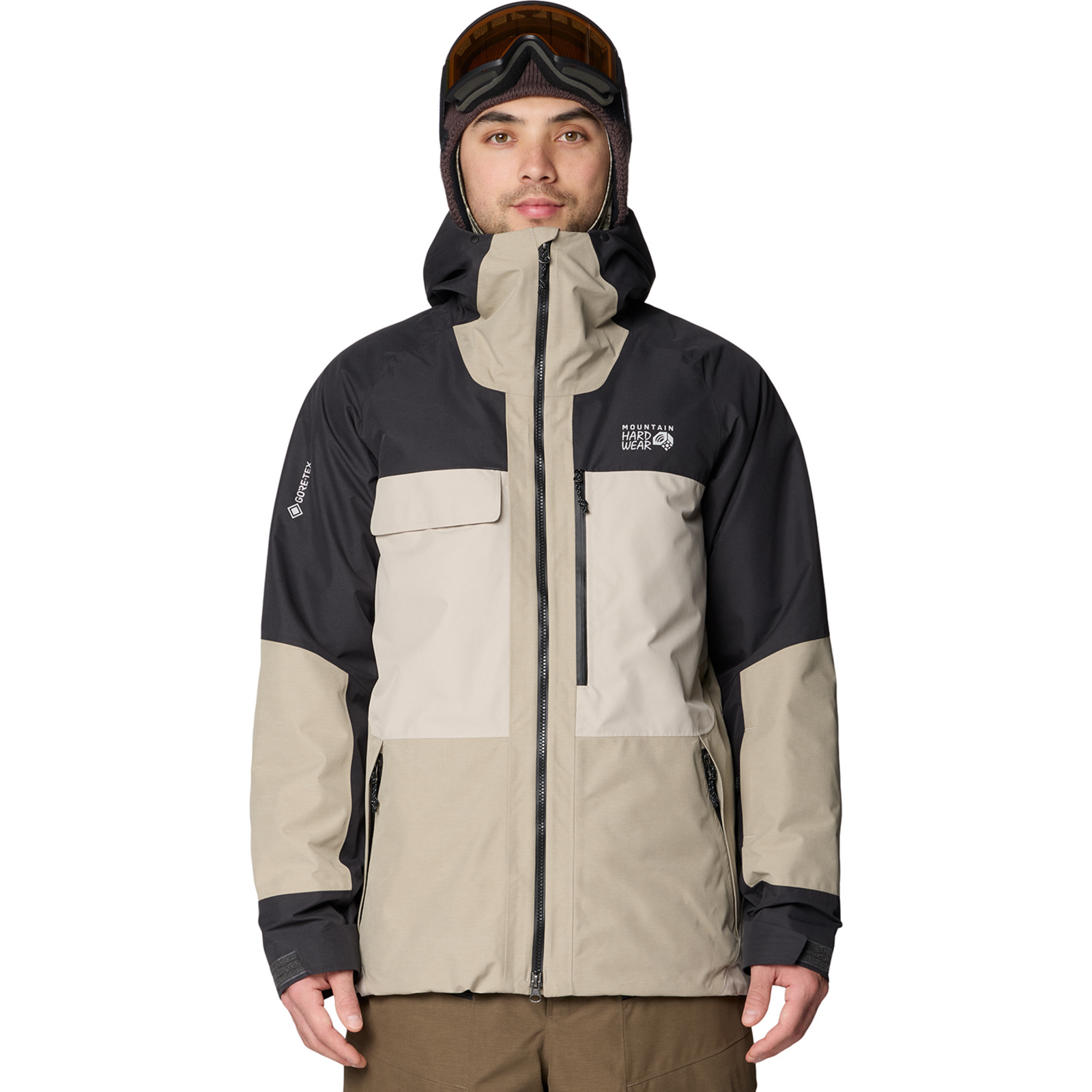 Image of Mountain Hardwear M Cloud Bank™ GORE-TEX Jacket, Badlands, sandblast, shark 366, Grösse: XXL