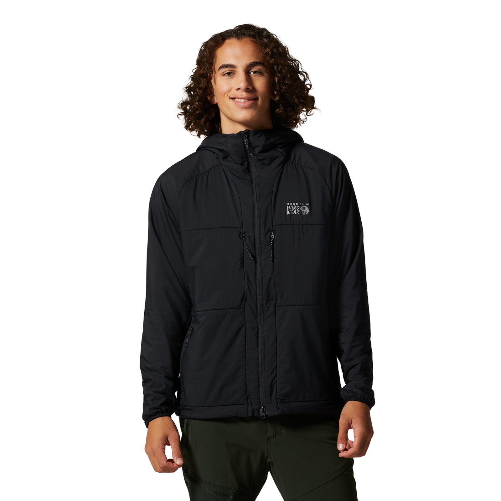 Mountain Hardwear M Kor AirShell™ Warm Hoody, Black 010, Grösse: S