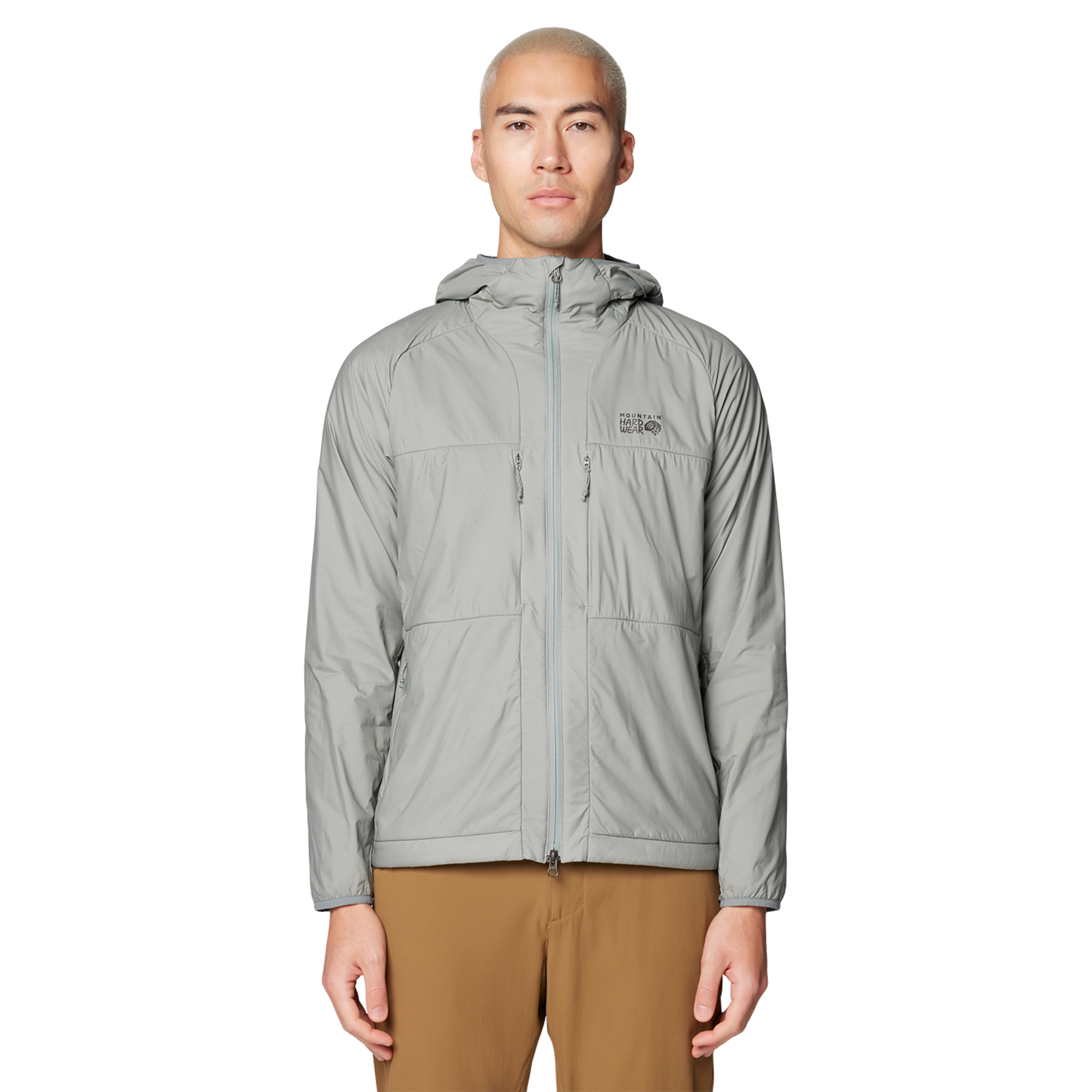 Mountain Hardwear M Kor AirShell™ Warm Hoody, grau, Grösse: M