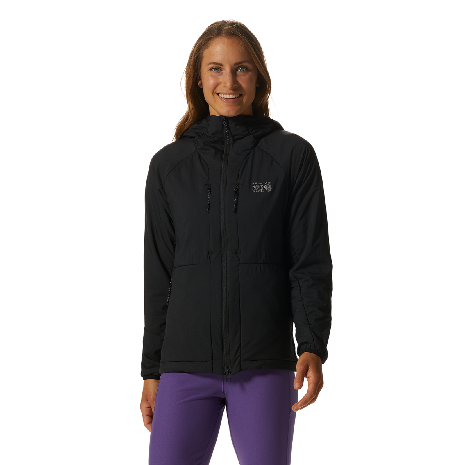 Mountain Hardwear W Kor AirShell™ Warm Hoody, Black 010, Grösse: XS