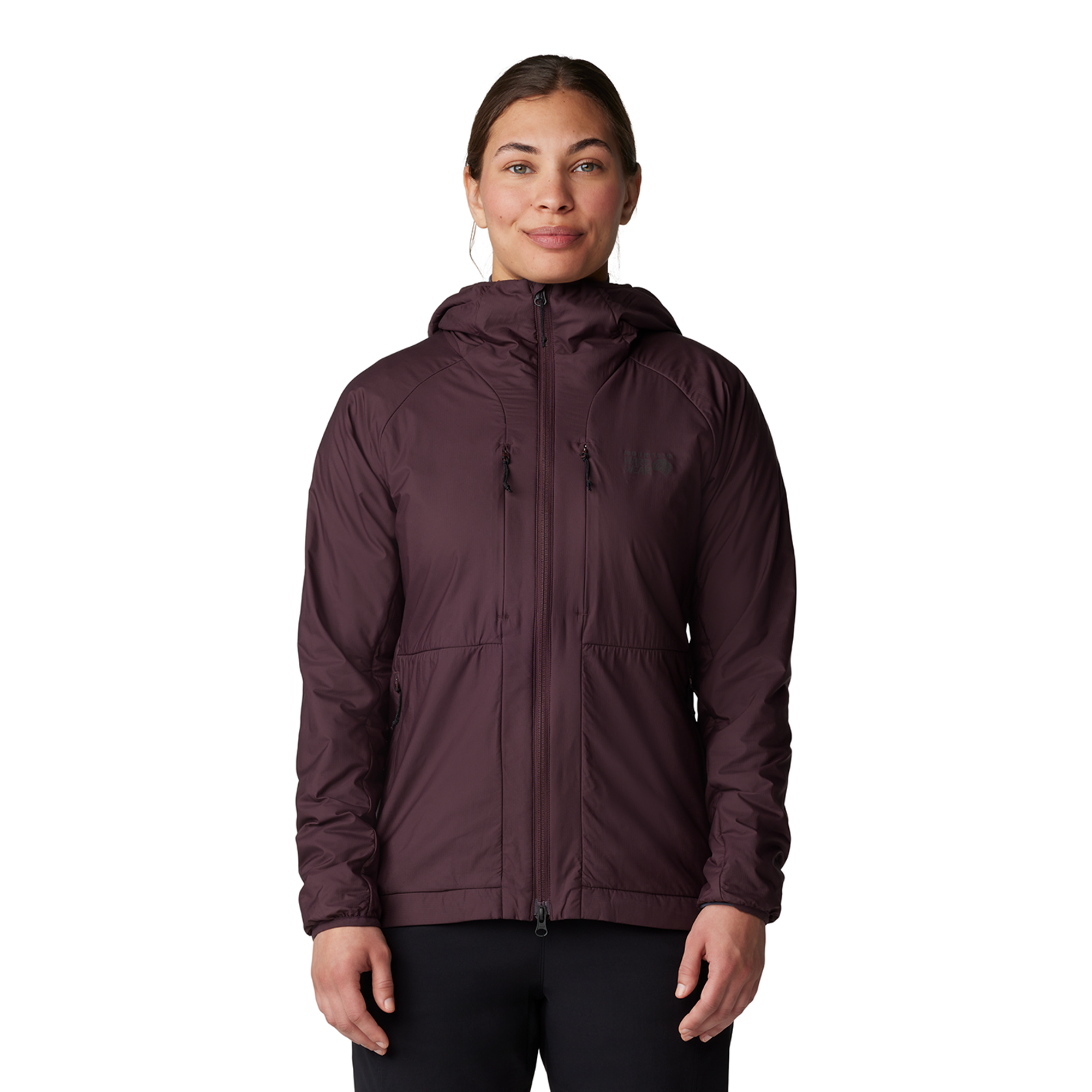 Mountain Hardwear W Kor AirShell™ Warm Hoody, Blackberry 513, Grösse: XS