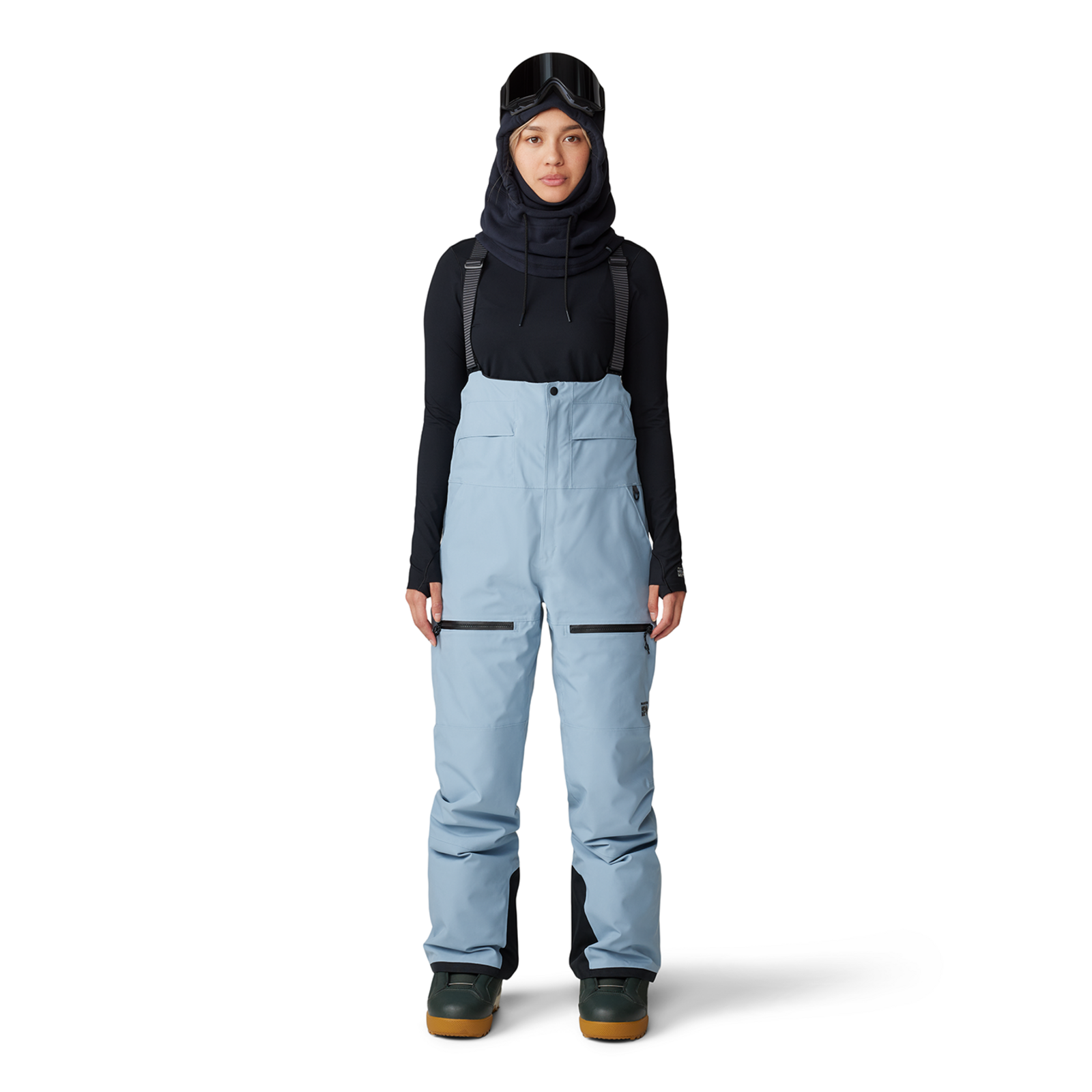 Mountain Hardwear W Powder Maven™ Bib, blau, Grösse: XS