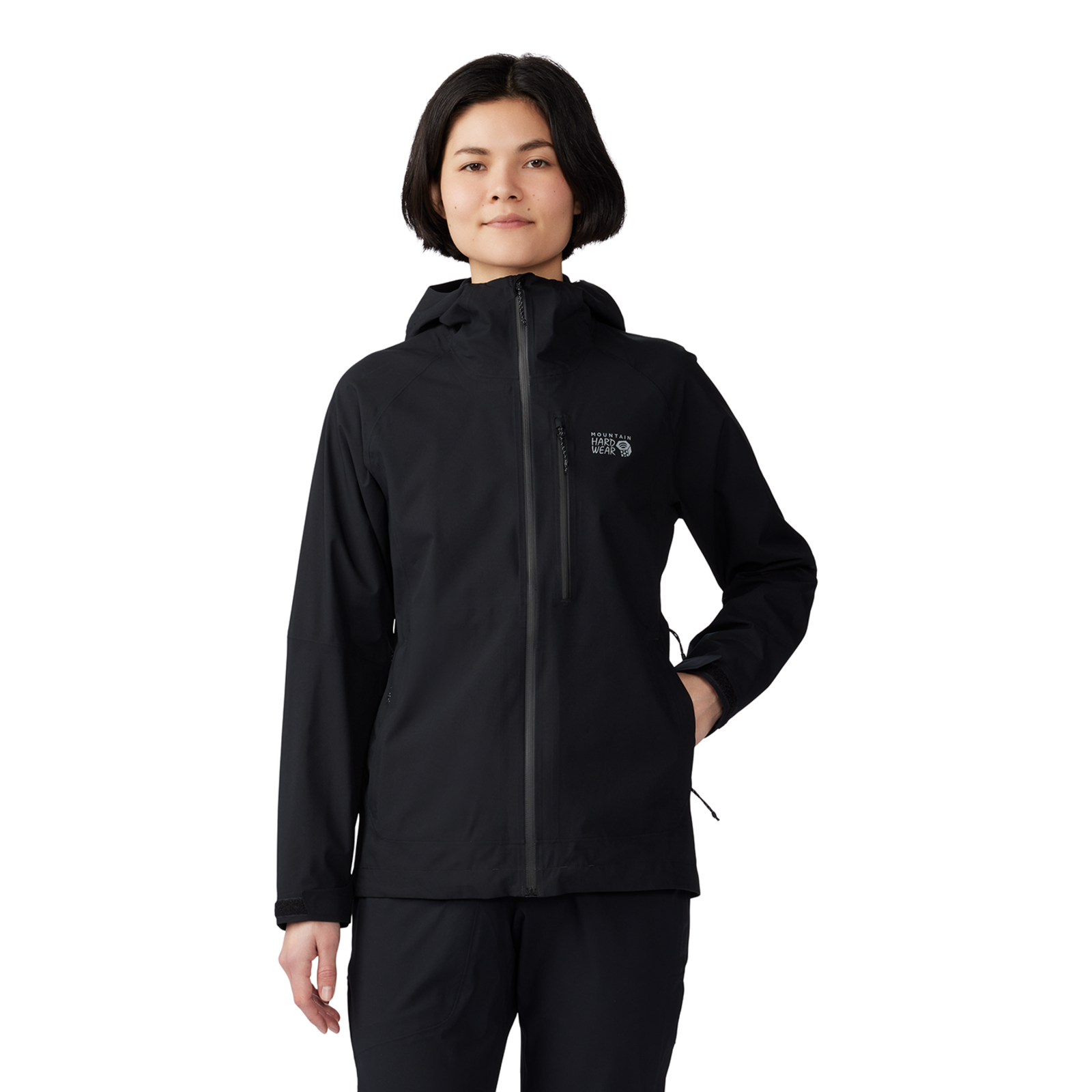 Mountain Hardwear W Stretch Ozonic™ Jacket, Black 090, Grösse: XS