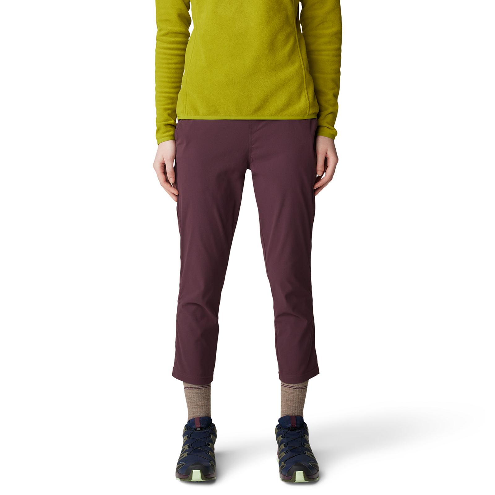Mountain Hardwear W Dynama™ Crop, violett, Grösse: XS