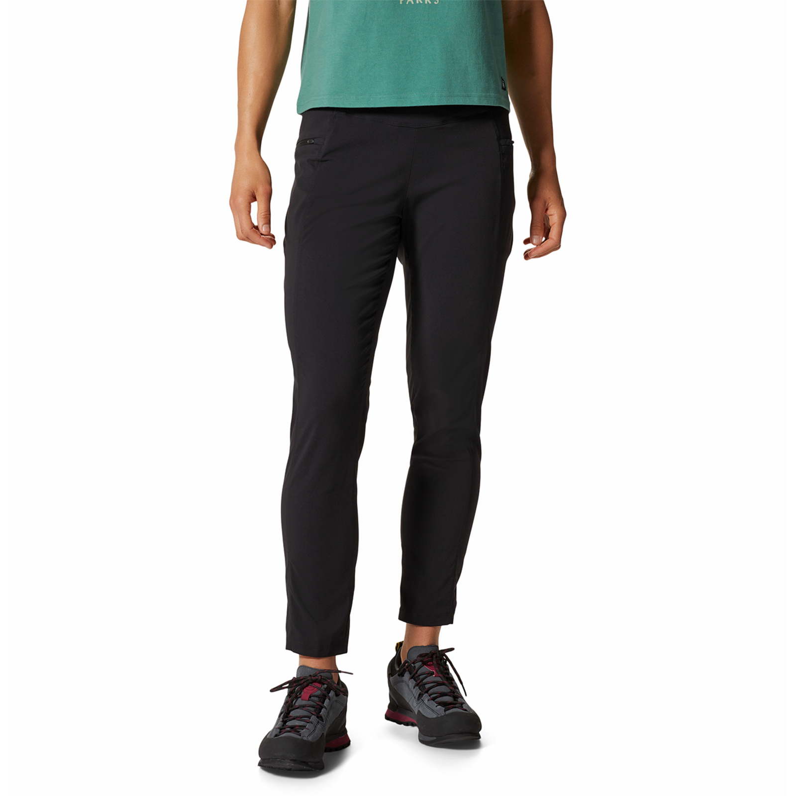 Mountain Hardwear W Dynama™ High Rise Ankle Pant, Black 010, Grösse: S