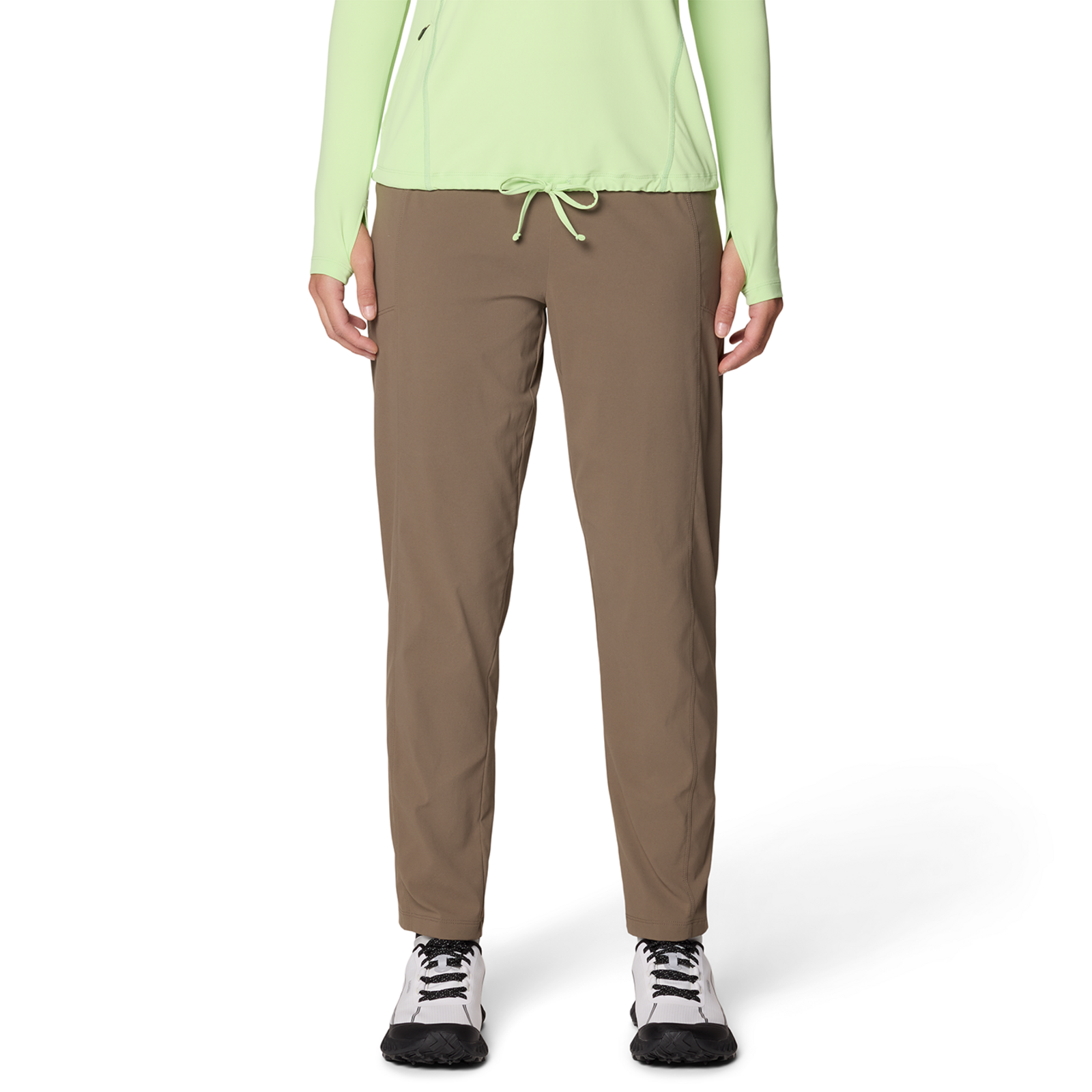 Mountain Hardwear W Dynama™ High Rise Ankle Pant, braun, Grösse: S