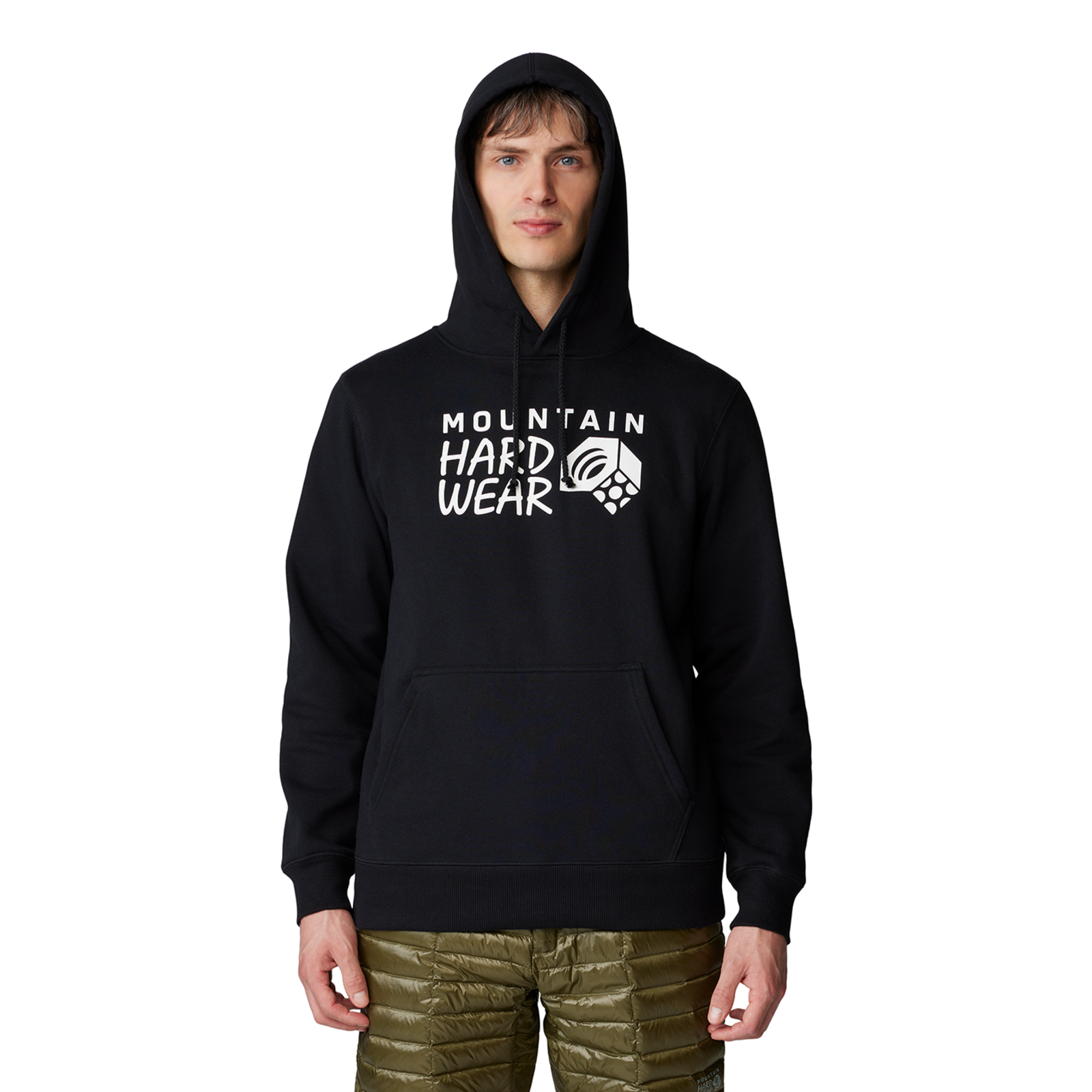 Mountain Hardwear M MHW Logo M PO Hoody, Black 010, Grösse: L