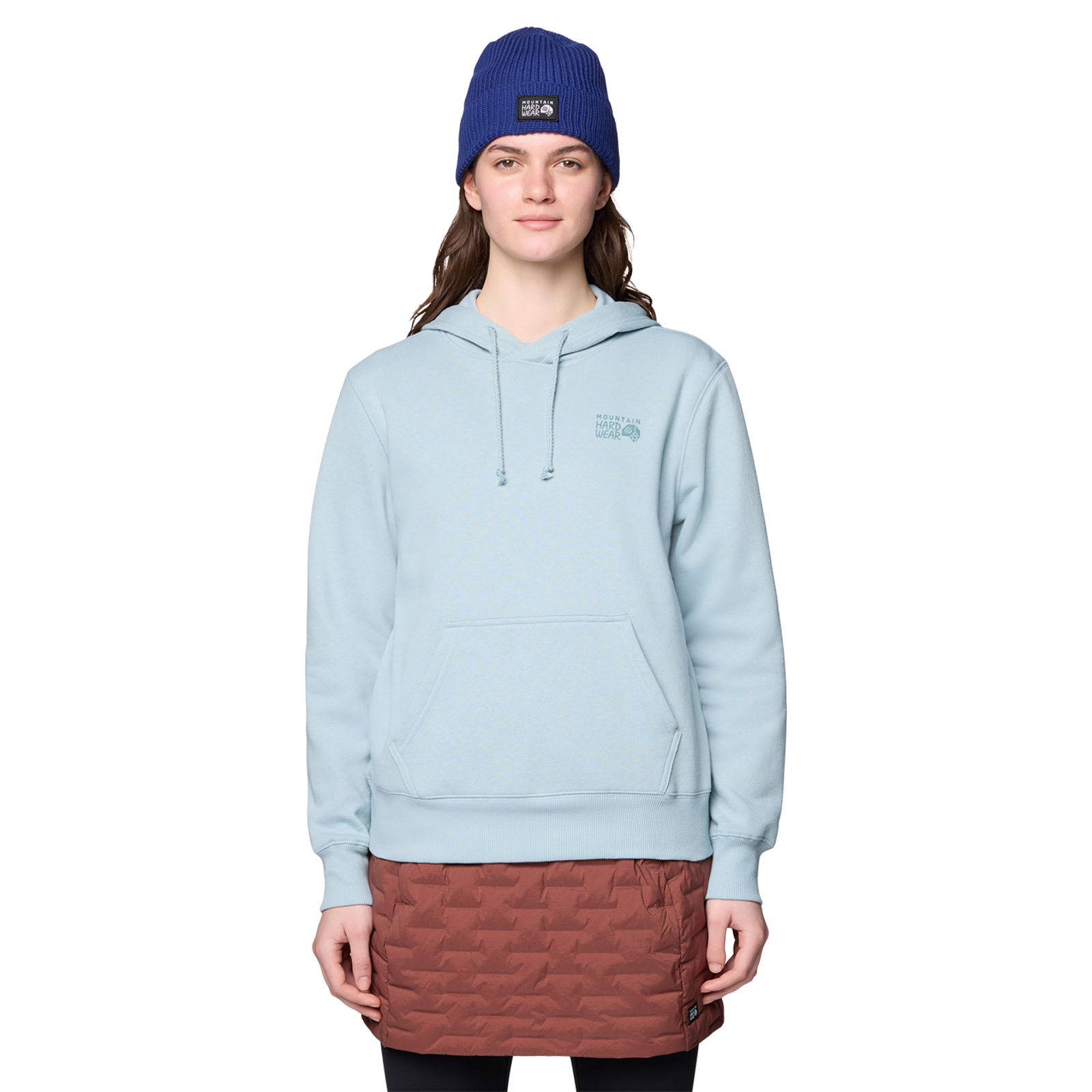 Mountain Hardwear W MHW™ Logo PO Hoody, Ice shadow 461, Grösse: XS