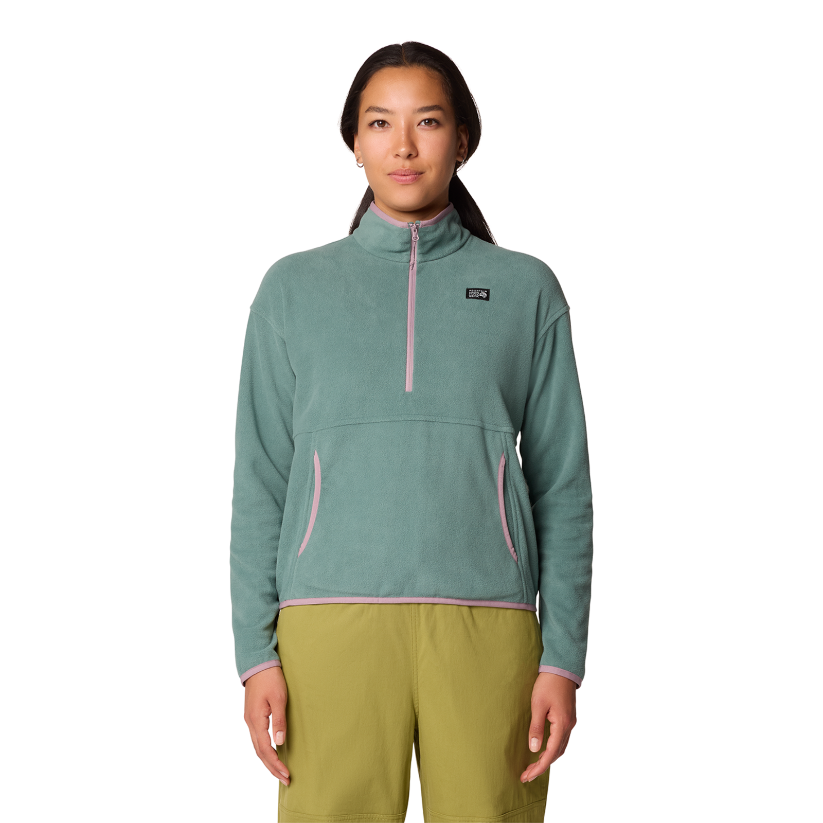 Mountain Hardwear W Microchill™ Pullover, Blue pine 356, Grösse: XS