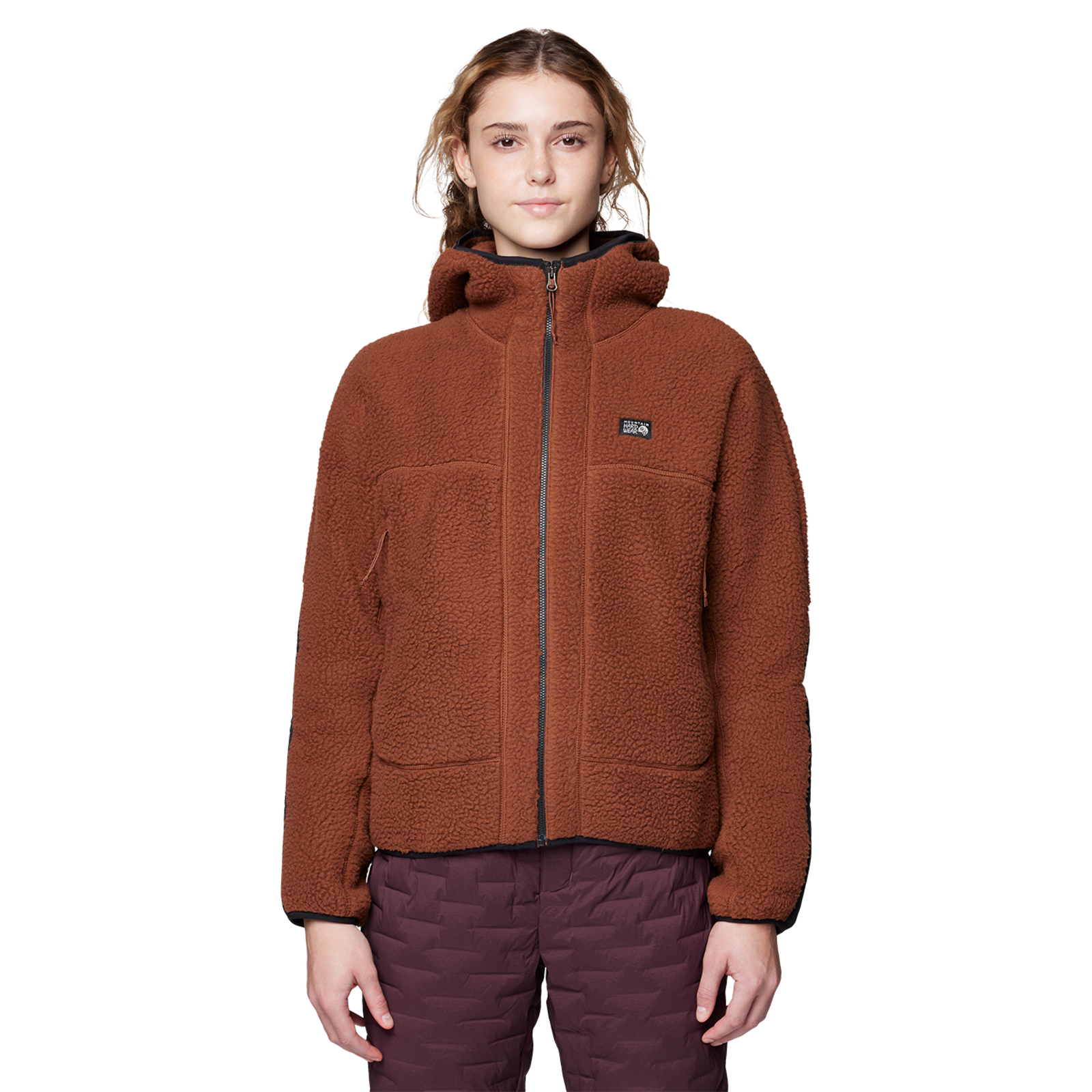 Mountain Hardwear W HiCamp™ Fleece Hoody, Cocoa brown 210, Grösse: XS
