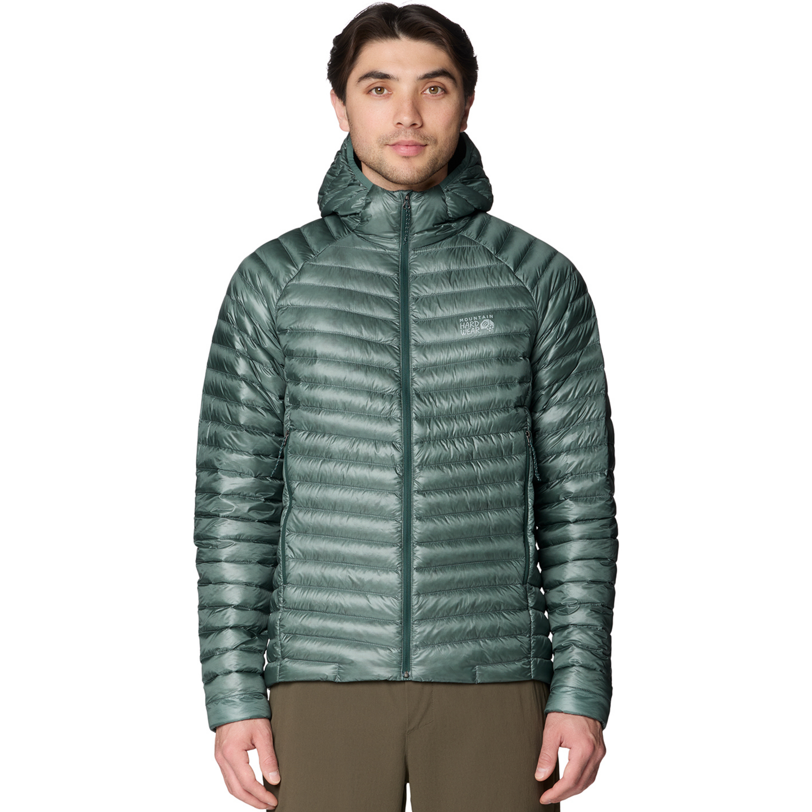 Image of Mountain Hardwear M Ghost Whisperer™ Hoody, grün, Grösse: XXL