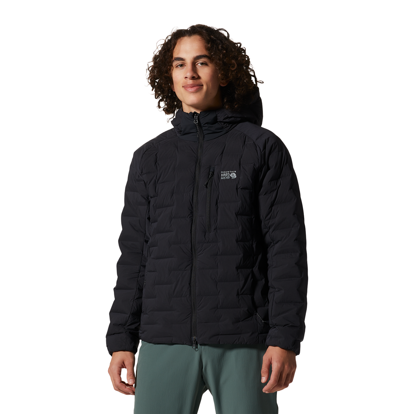 Mountain Hardwear M Stretchdown™ Hoody, Black 010, Grösse: XXL