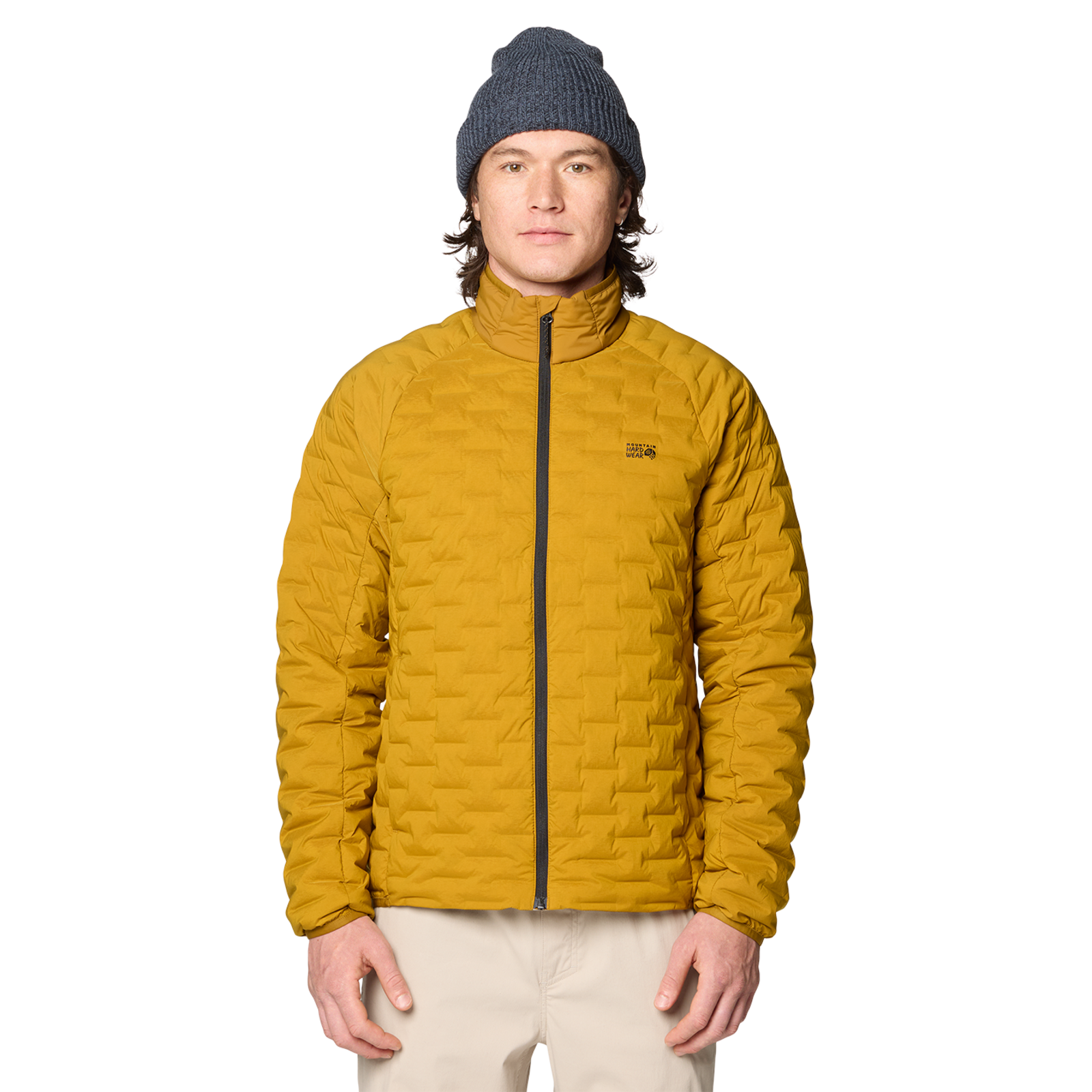 Mountain Hardwear M Stretchdown™ Light Jacket, Olive gold 255, Grösse: S