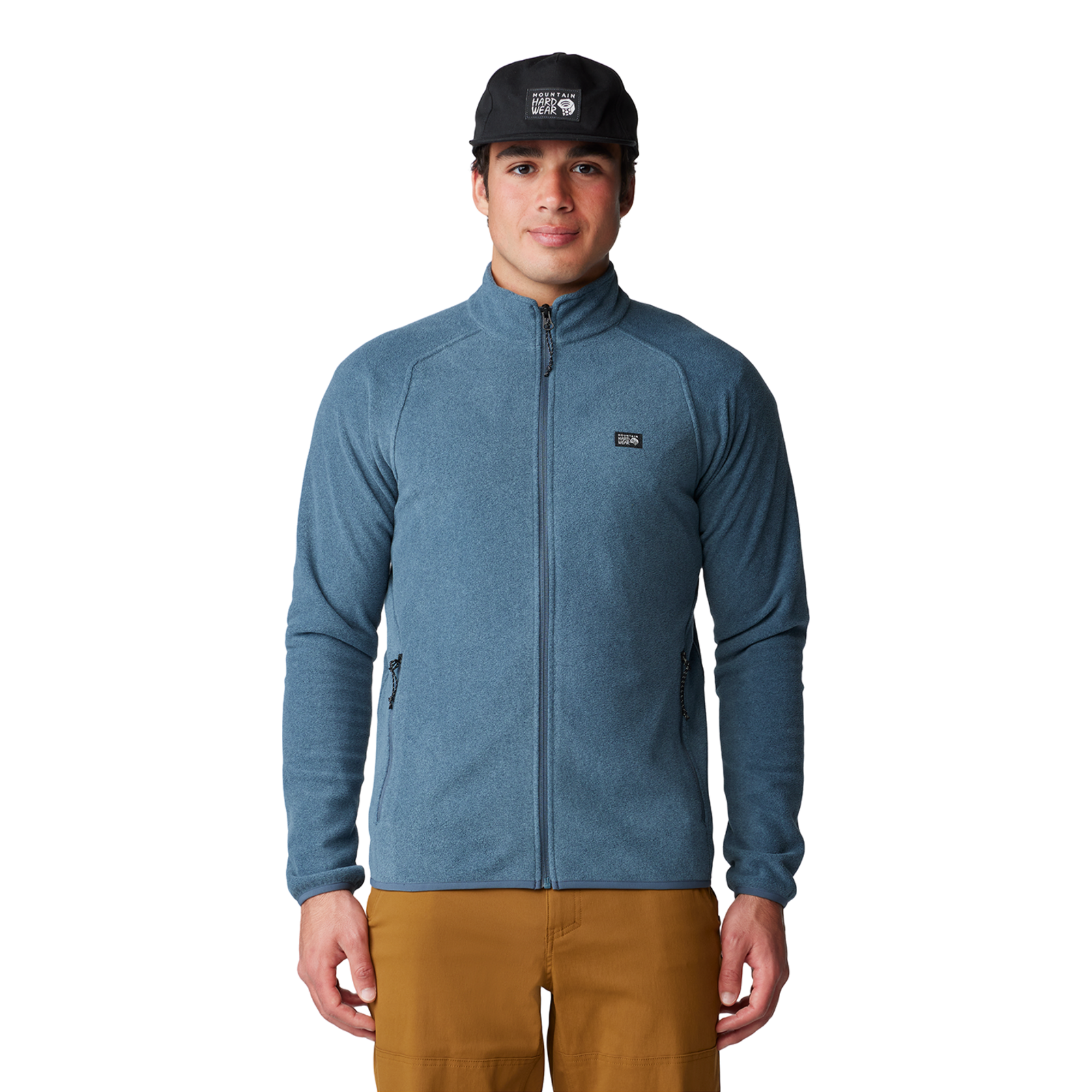 Image of Mountain Hardwear M Microchill™ Full Zip Jacket, Moon blue heather 430, Grösse: XXL