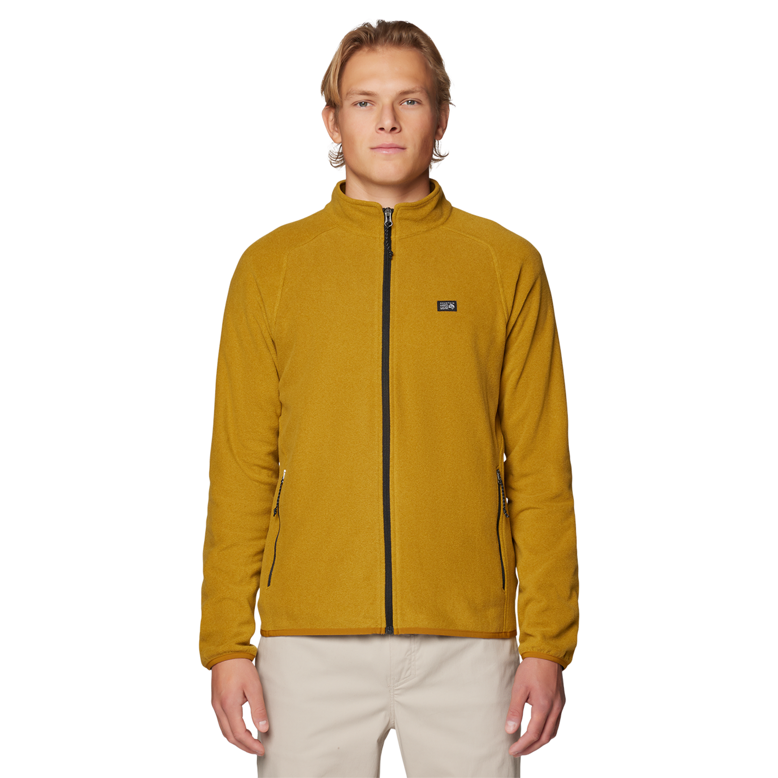 Mountain Hardwear M Microchill™ Full Zip Jacket, Olive gold heather 255, Grösse: S