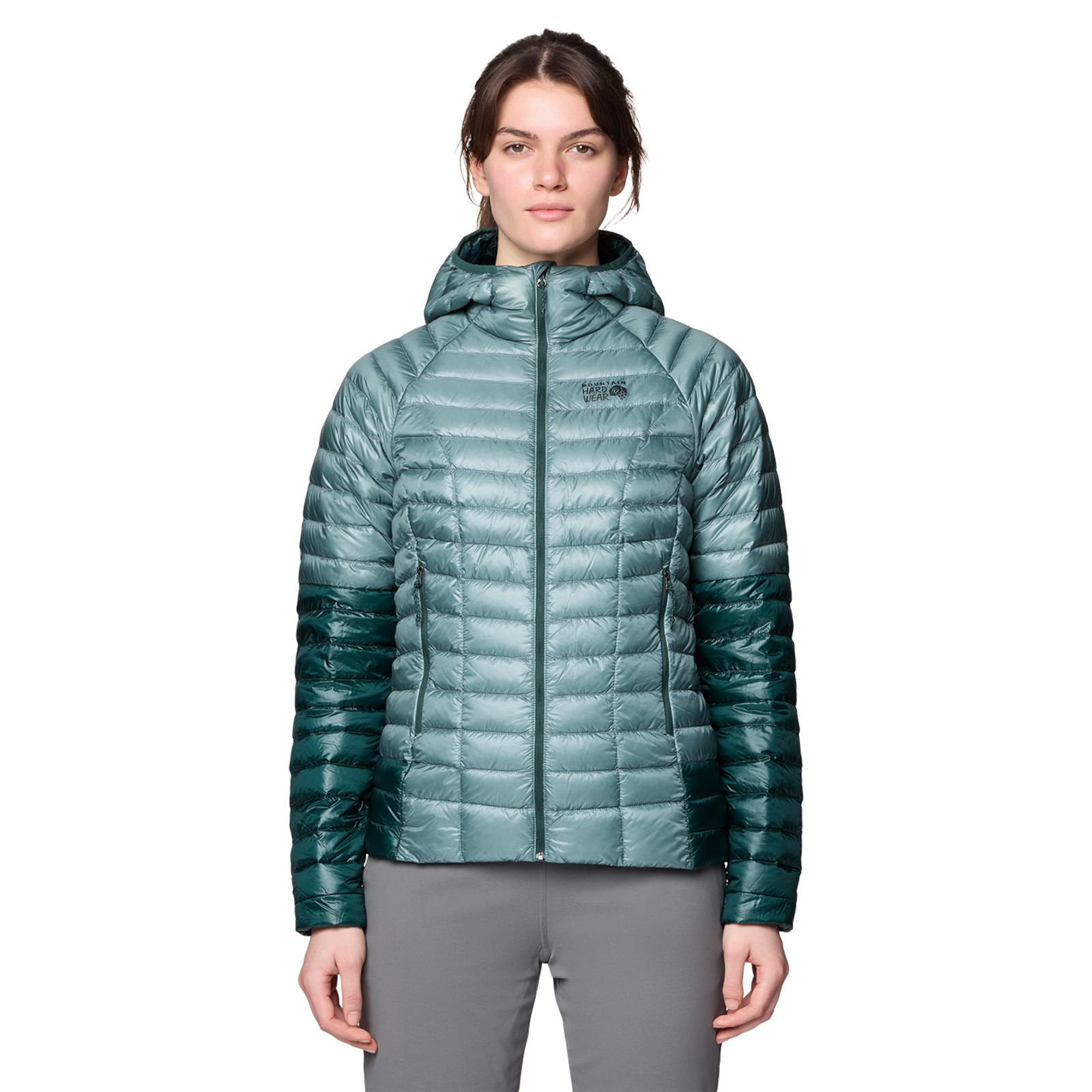 Mountain Hardwear W Ghost Whisperer™ Hoody, blau, Grösse: S