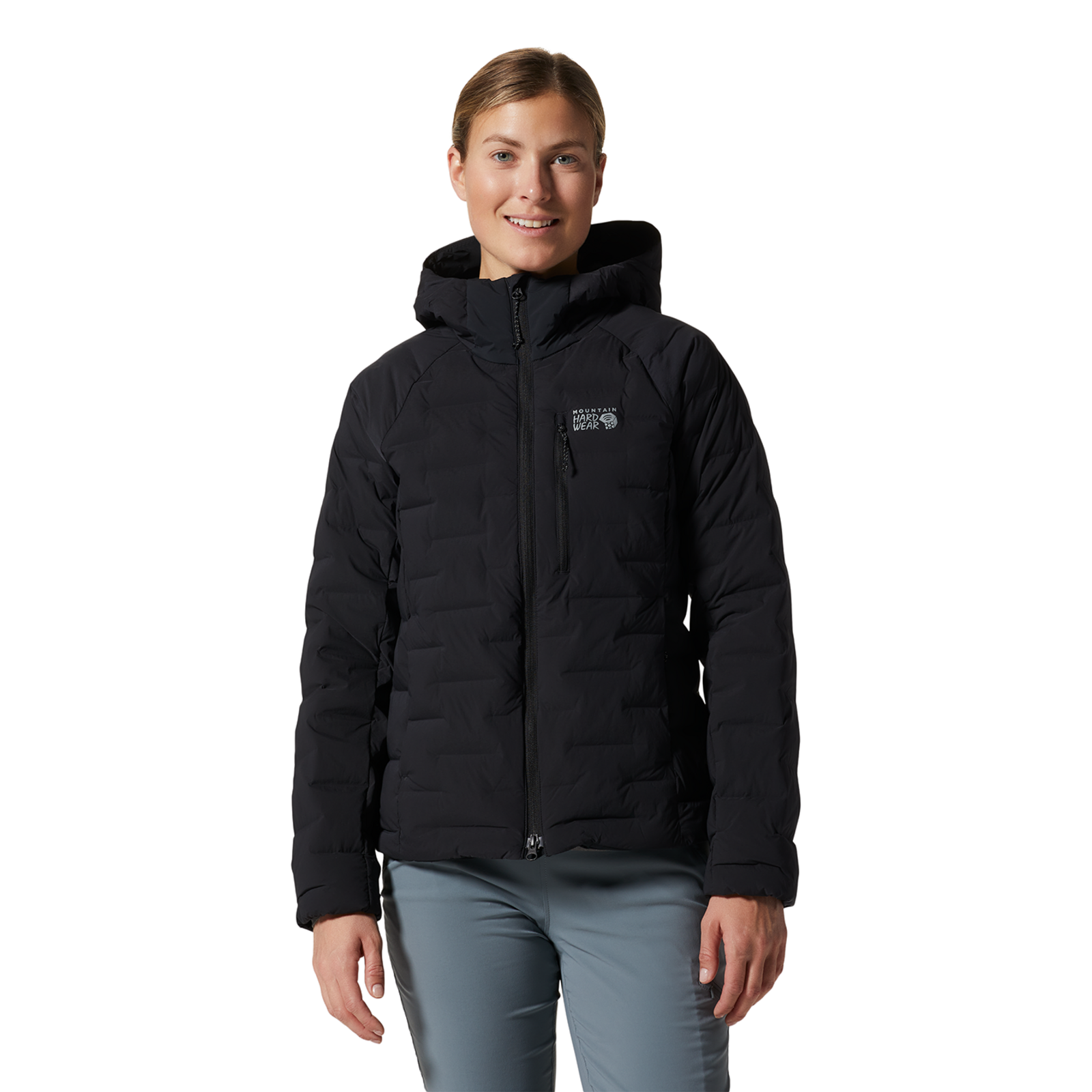 Mountain Hardwear W Stretchdown™ Hoody, Black 010, Grösse: XS