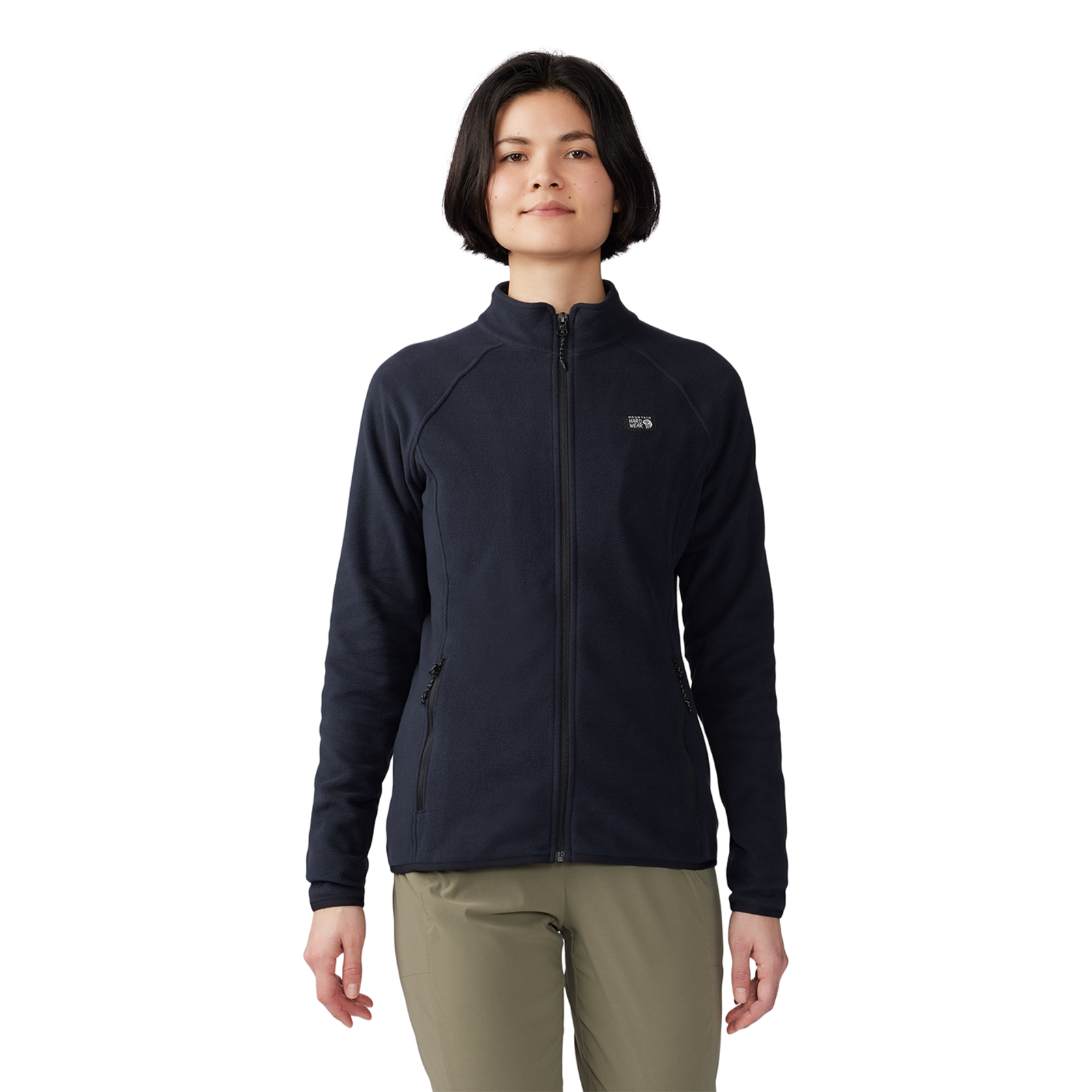 Mountain Hardwear W Microchill™ Full Zip Jacket, Black 010, Grösse: XS