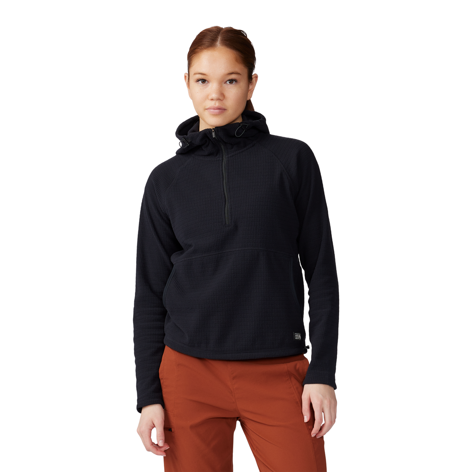 Mountain Hardwear W Summit Grid™ Half Zip, Black 010, Grösse: L