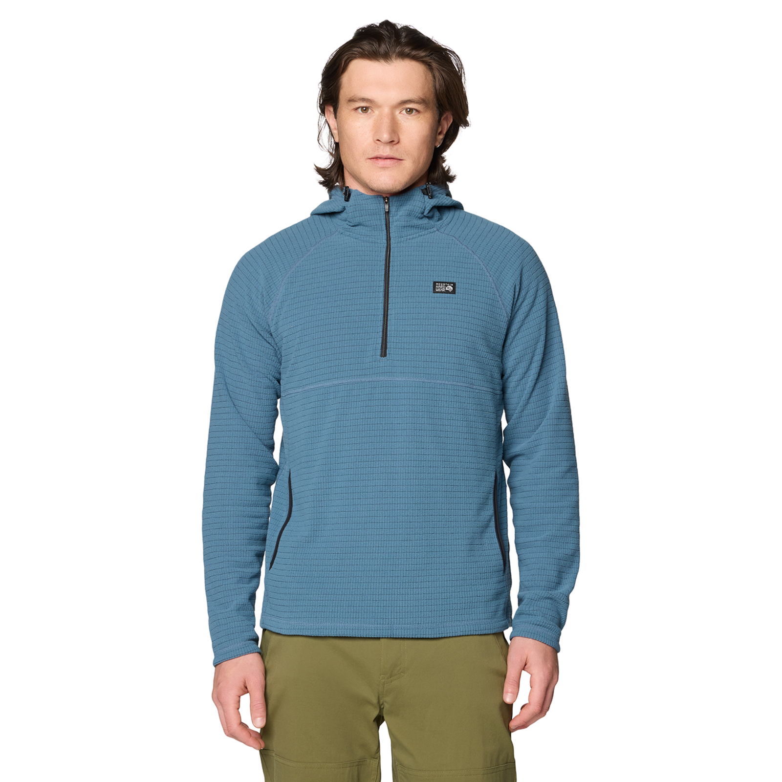 Mountain Hardwear M Summit Grid™ Hoody, blau, Grösse: M