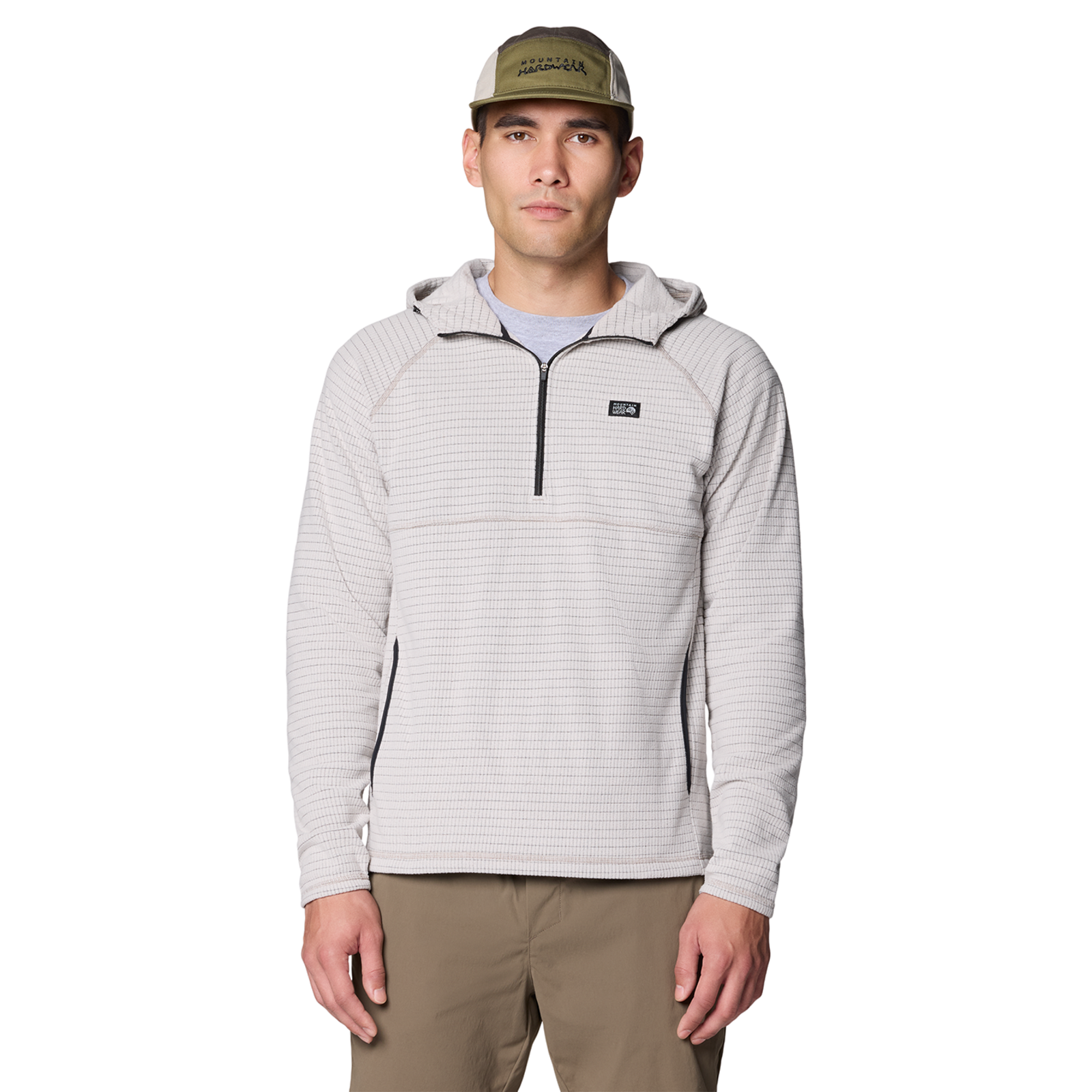 Mountain Hardwear M Summit Grid™ Hoody, City fog 074, Grösse: S