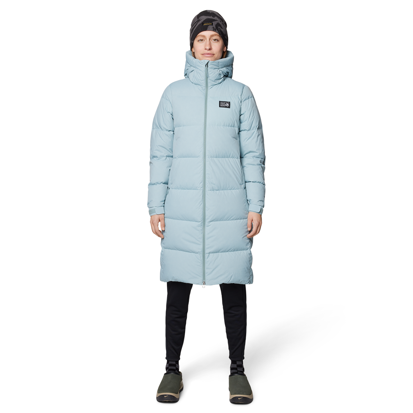 Mountain Hardwear W Nevadan™ Down Long Parka, Ice shadow 461, Grösse: XS