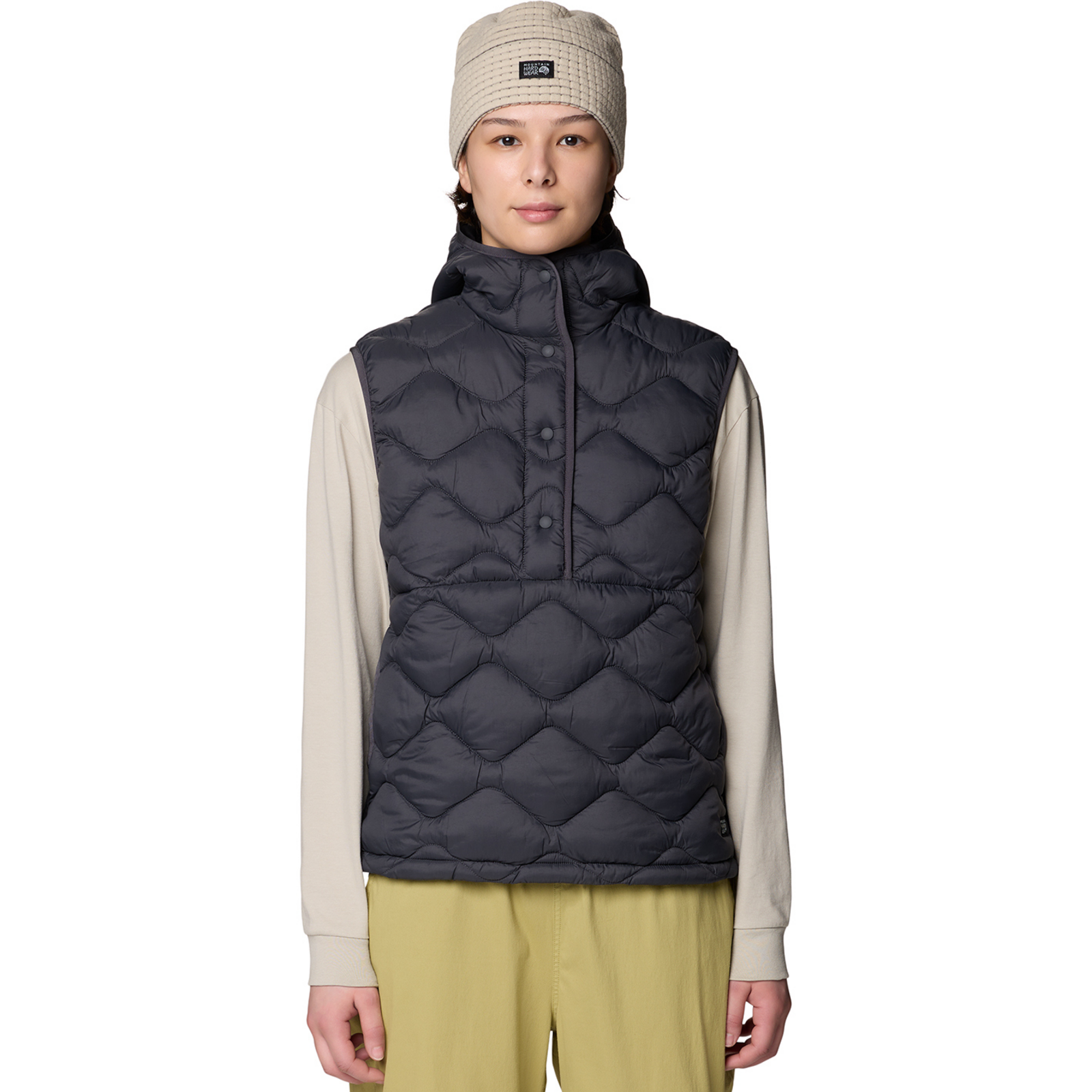 Image of Mountain Hardwear W Seek Out™ Snap Neck Vest, Shark 011, Grösse: XL