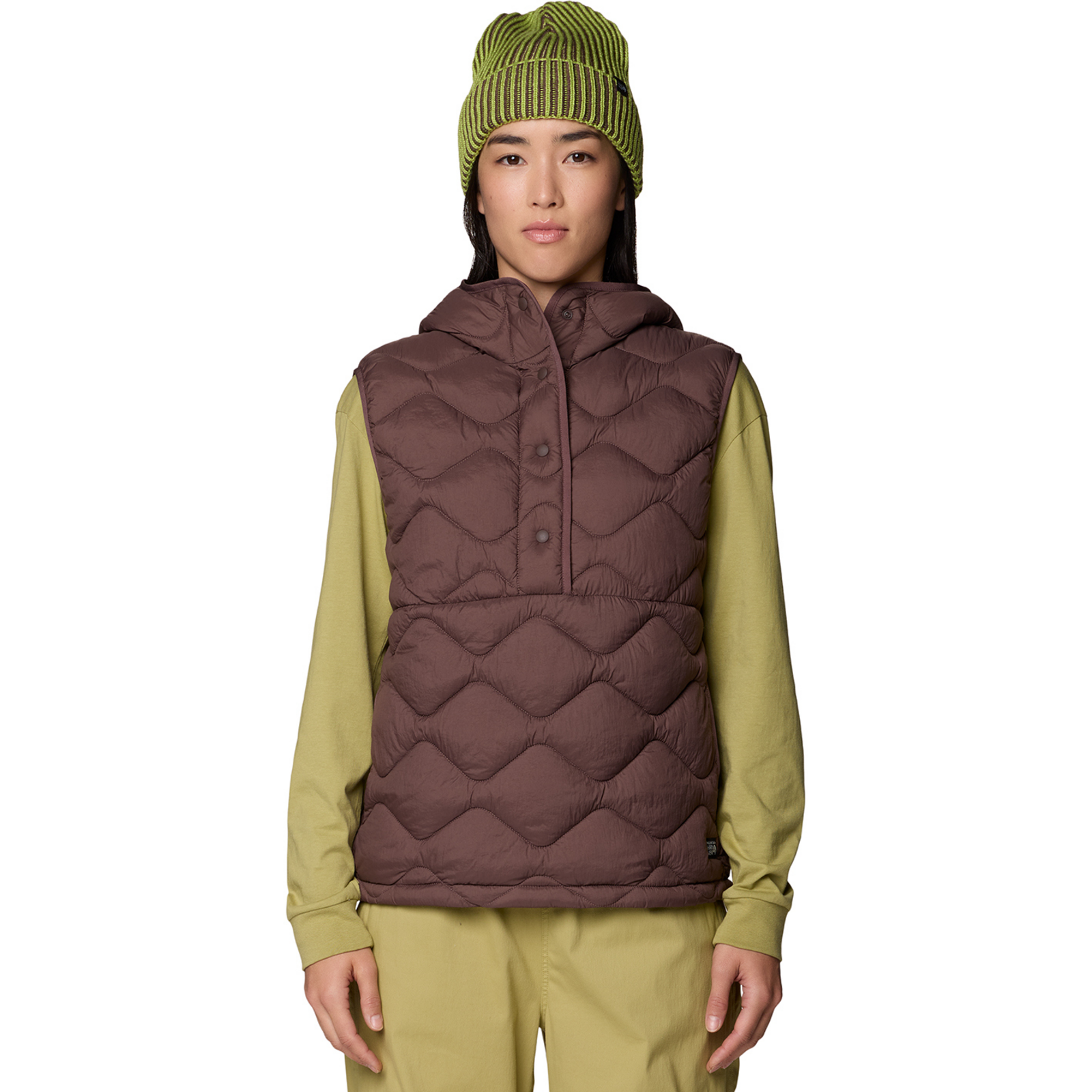 Image of Mountain Hardwear W Seek Out™ Snap Neck Vest, Carob 219, Grösse: L
