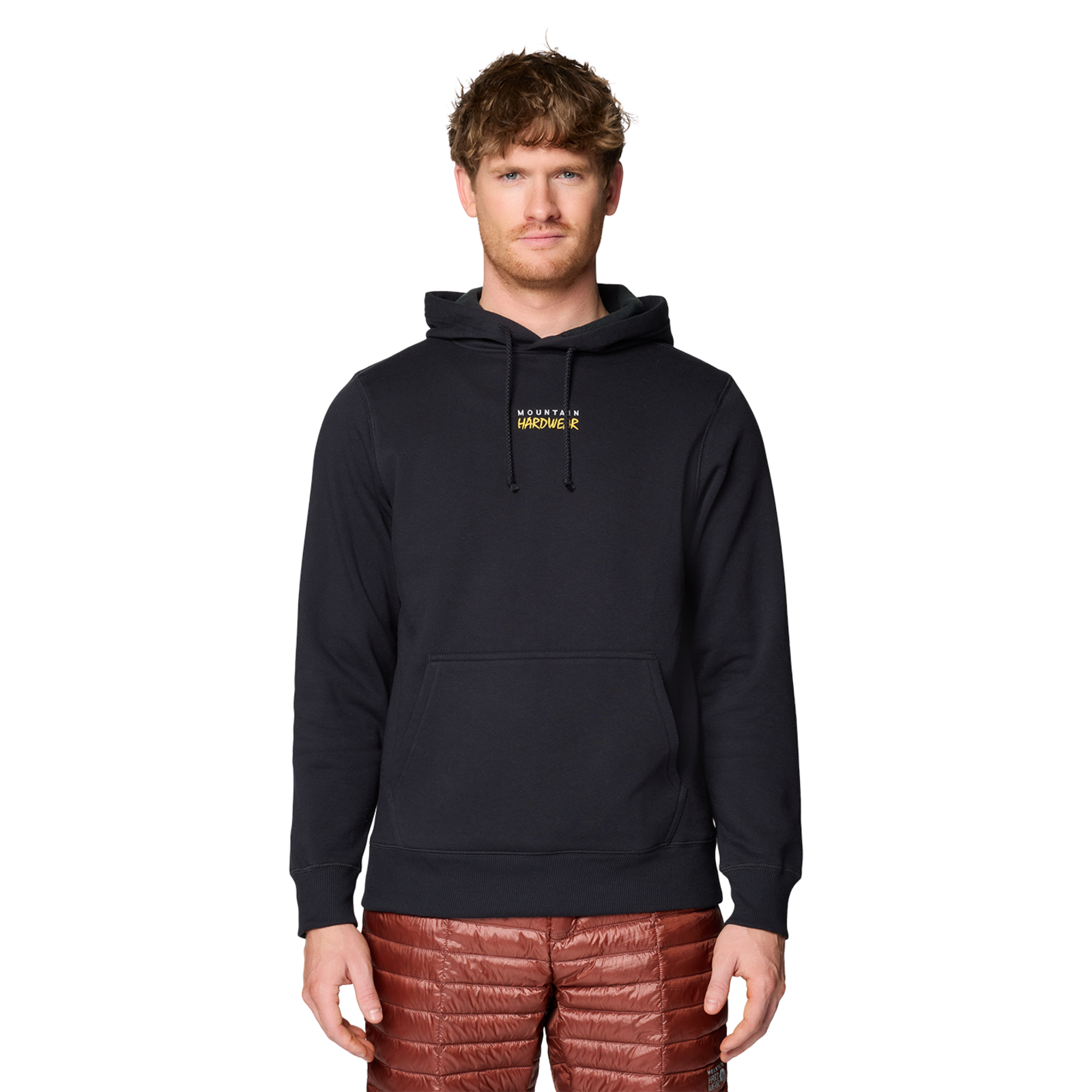 Mountain Hardwear M MHW™ Center Logo Hoody, Black 010, Grösse: S