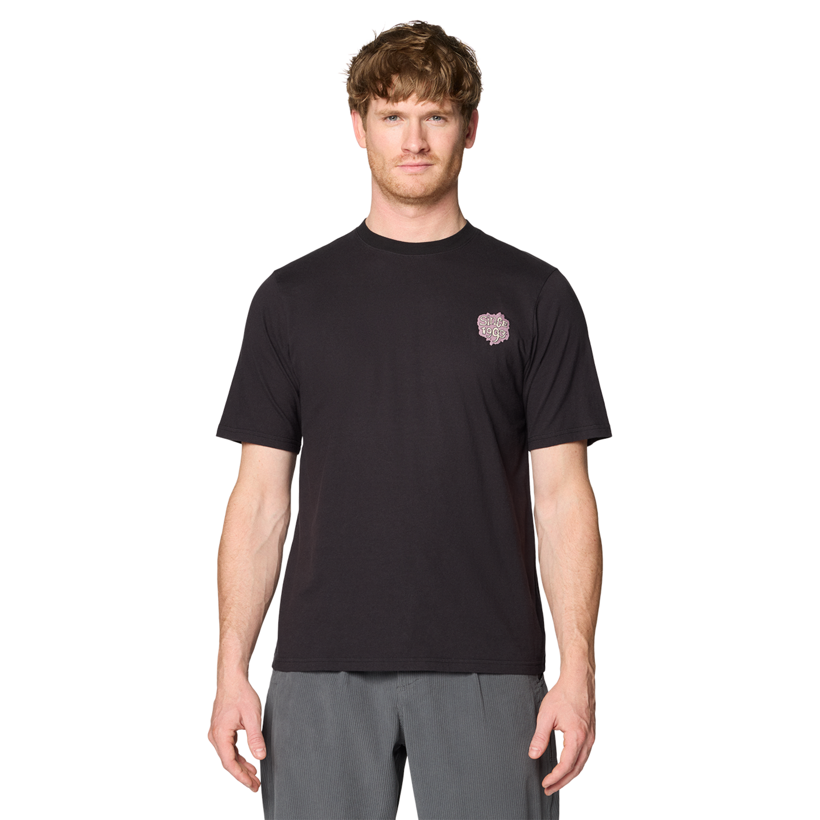 Mountain Hardwear M MHW 90s Type Tilt Graphic SS, Black 010, Grösse: S
