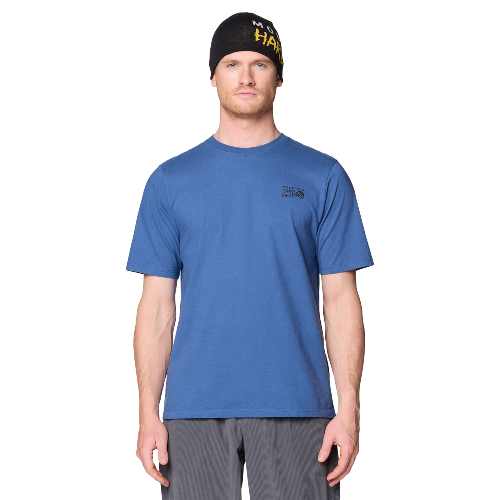 Mountain Hardwear M MHW™ Box Logo Short Sleeve, Better blue 452, Grösse: S