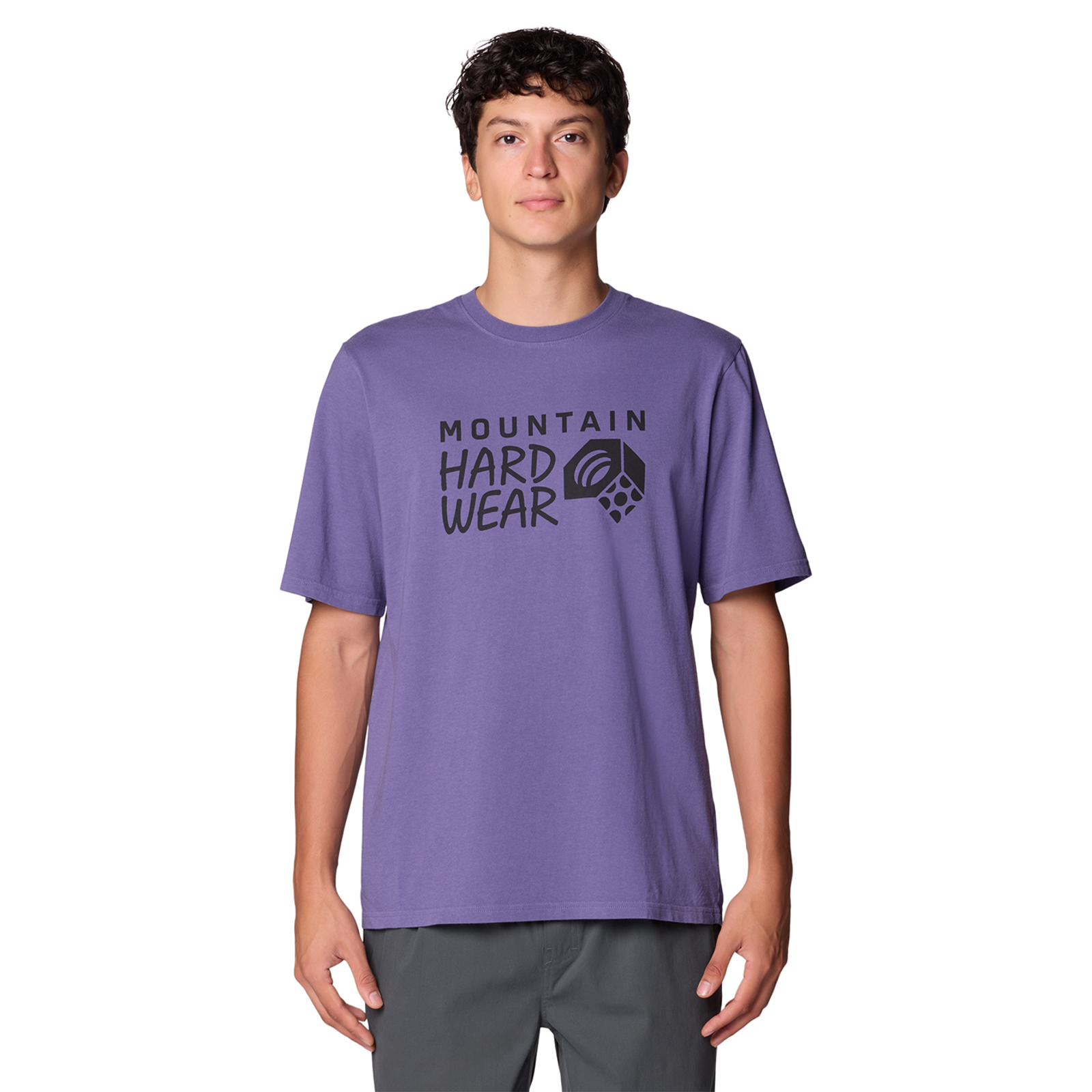 Mountain Hardwear M MHW™ Logo Short Sleeve, Allium 538, Grösse: S
