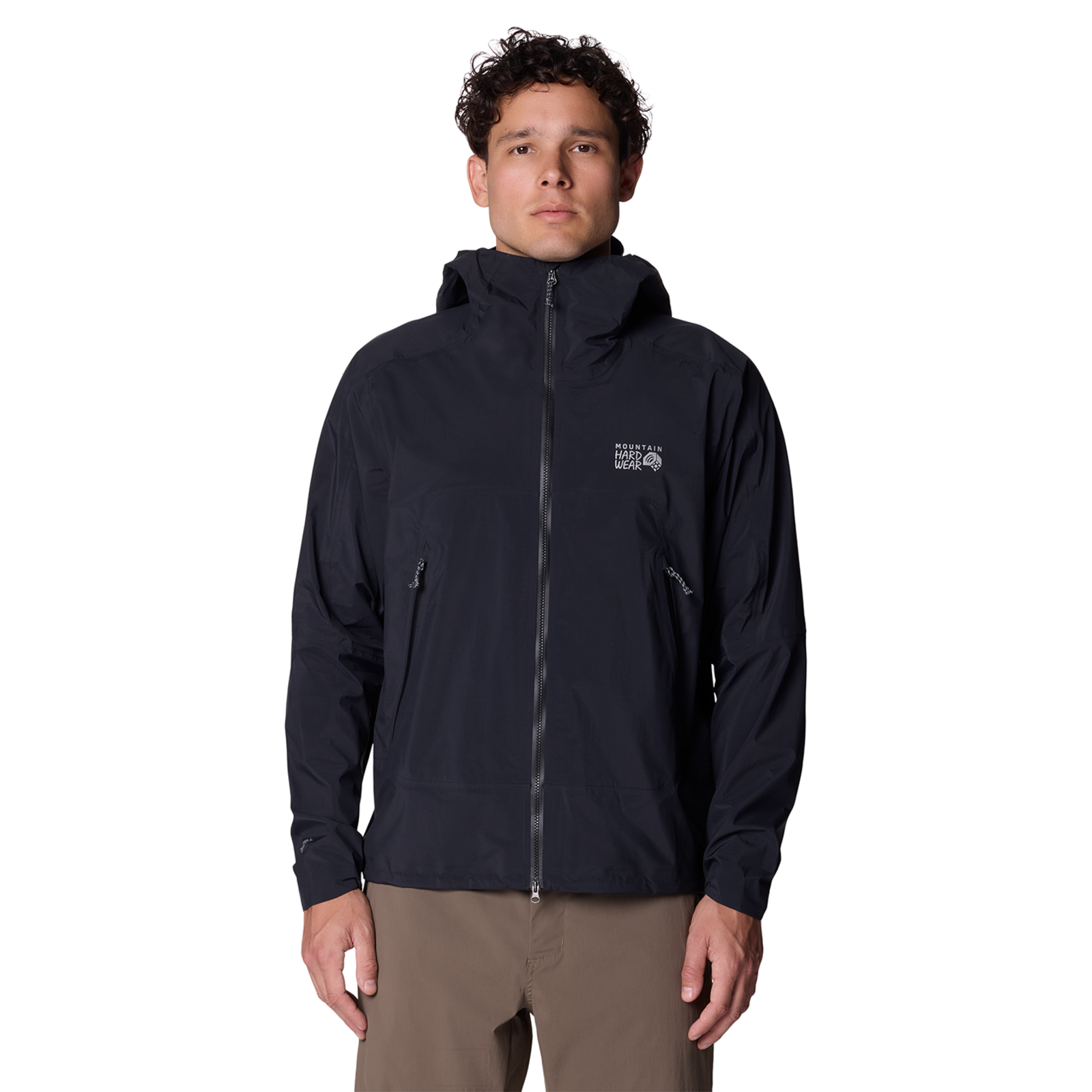 Mountain Hardwear M Cloud Cipher™ Hooded Jacket, Black 010, Grösse: S