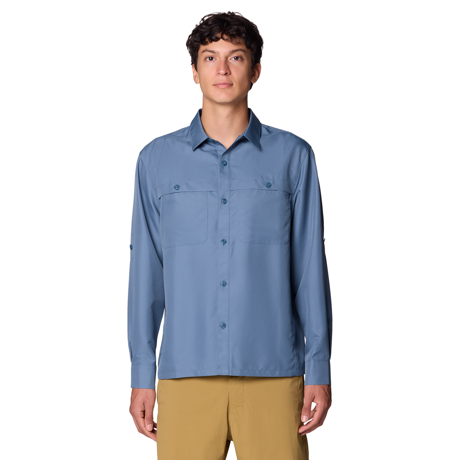 Mountain Hardwear M Sun Drift™ Cooling Long Sleeve Shirt, blau, Grösse: S