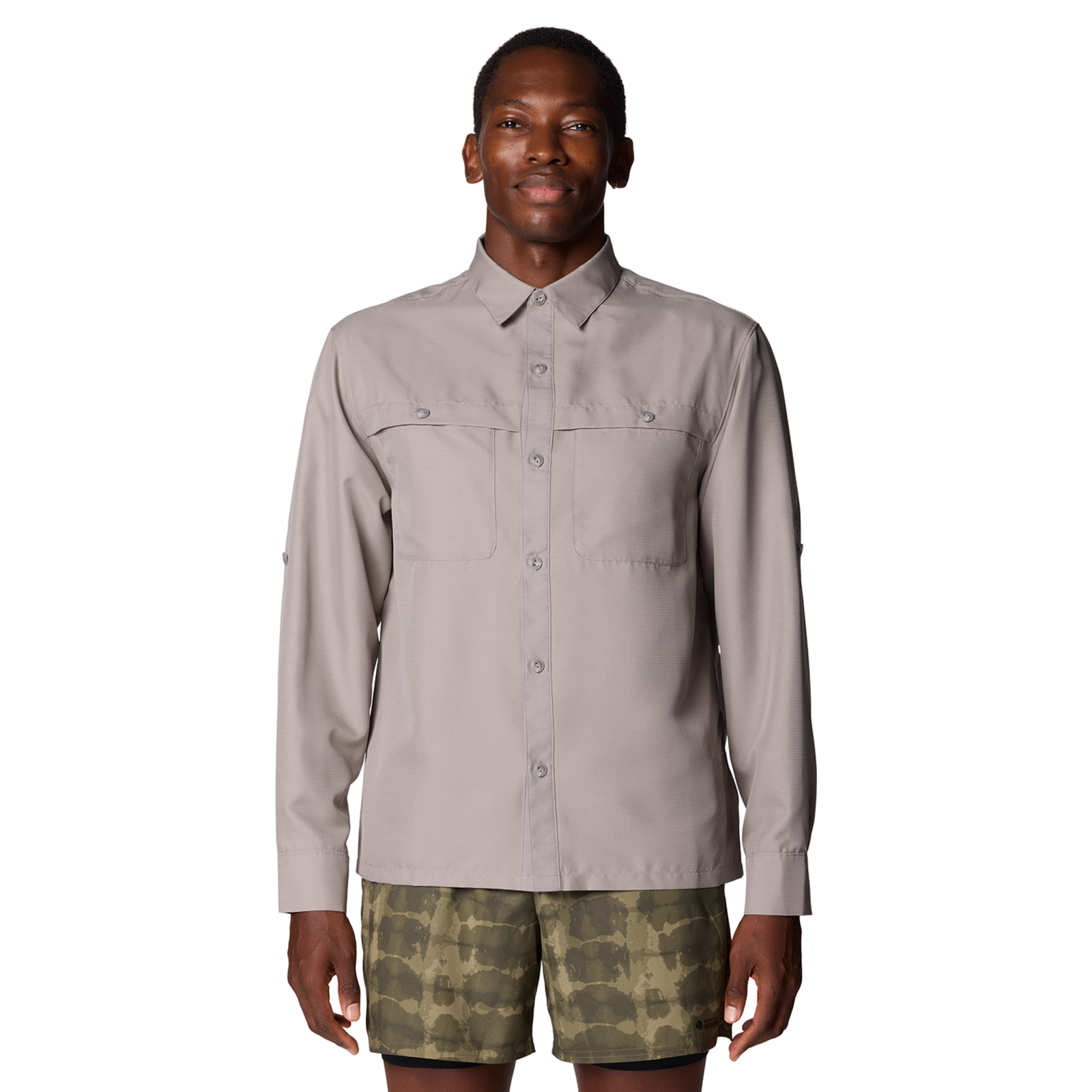 Mountain Hardwear M Sun Drift™ Cooling Long Sleeve Shirt, grau, Grösse: S