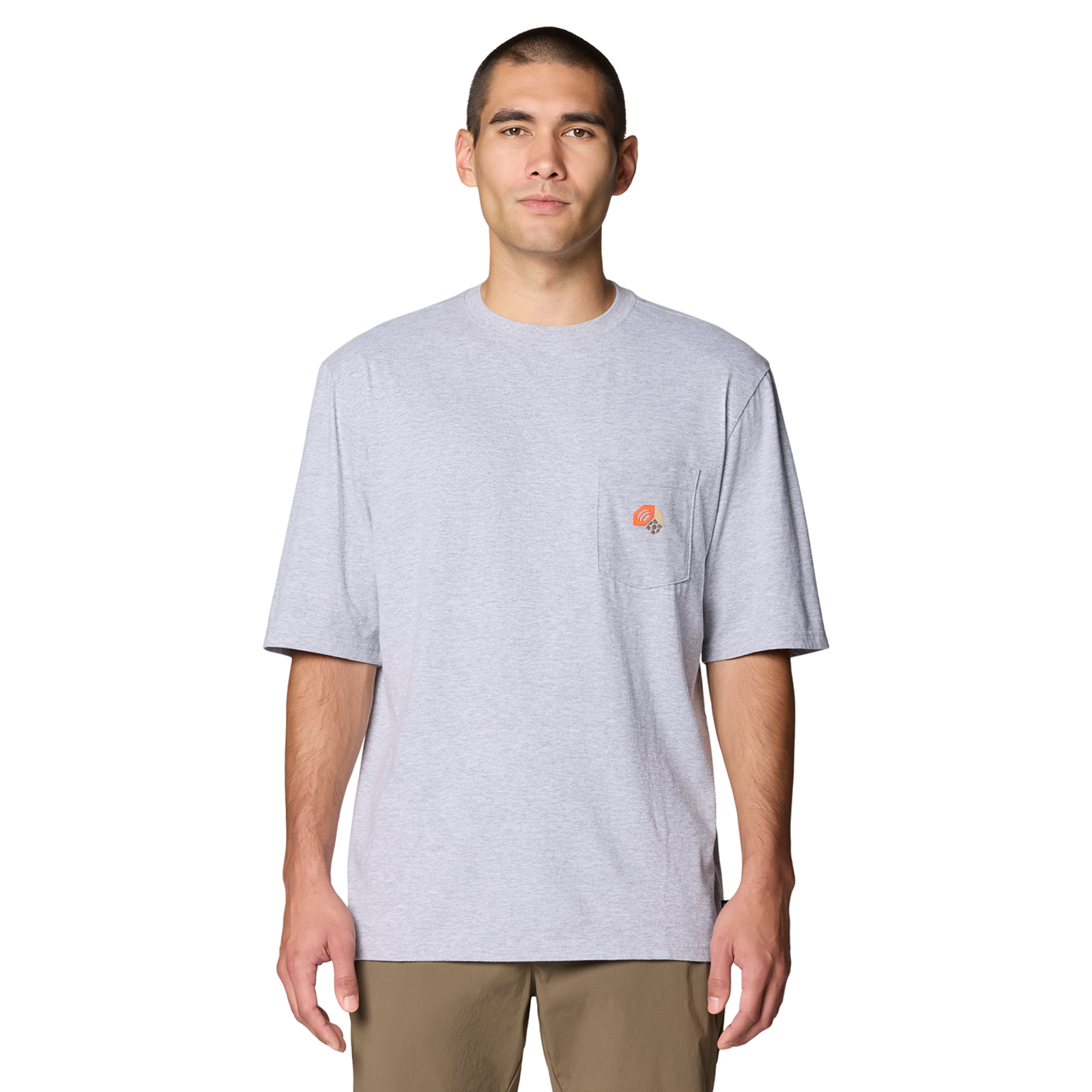 Mountain Hardwear M MHW Graphic Pocket SS 2, grau, Grösse: S