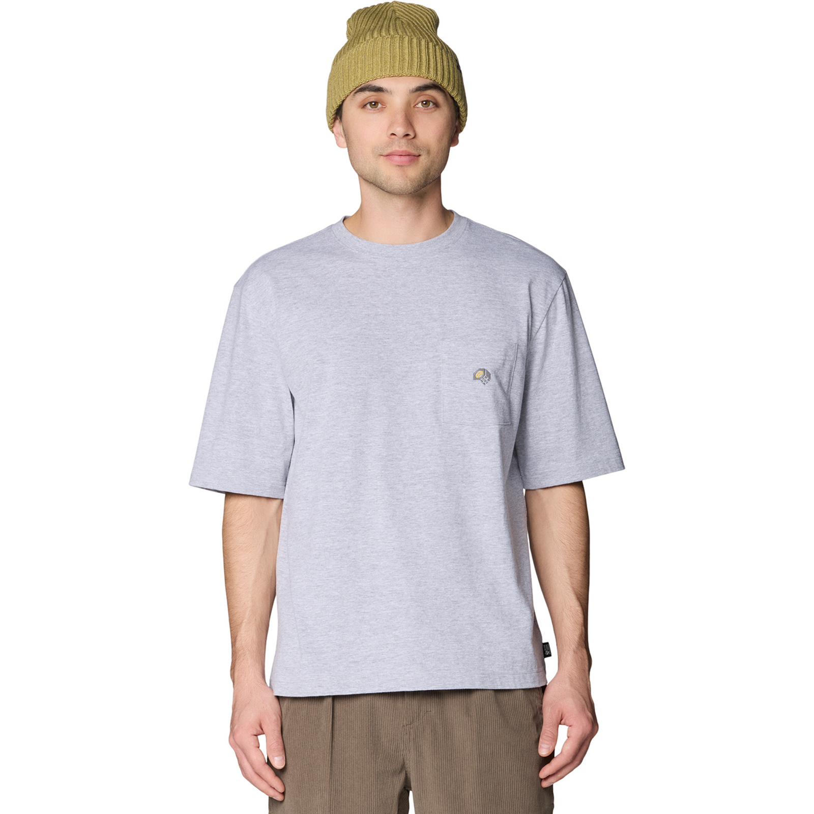 Image of Mountain Hardwear M MHW Graphic Pocket SS 2, Hardwear grey heather 058, Grösse: L