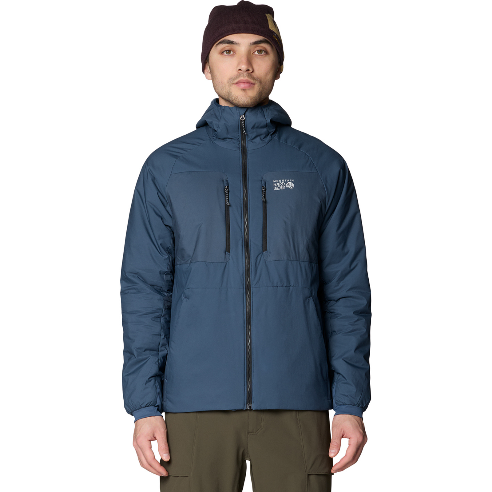 Image of Mountain Hardwear M Kor Alloy™ Hooded Jacket, Astral blue 405, Grösse: S