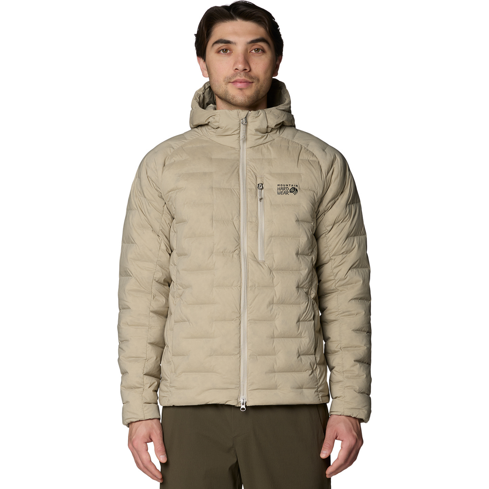 Image of Mountain Hardwear M Stretchdown™ Hooded Jacket, Badlands 366, Grösse: S