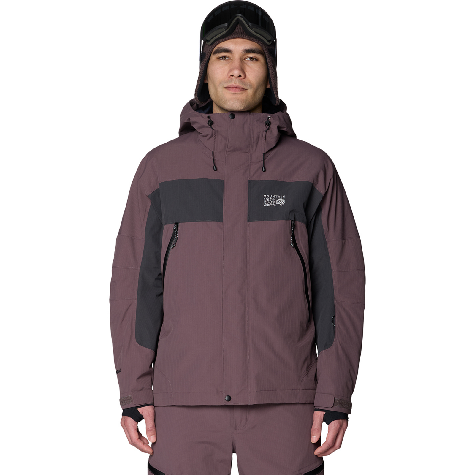Image of Mountain Hardwear M Warp Factor™ Insulated Jacket, Purple sage, shark 574, Grösse: XL