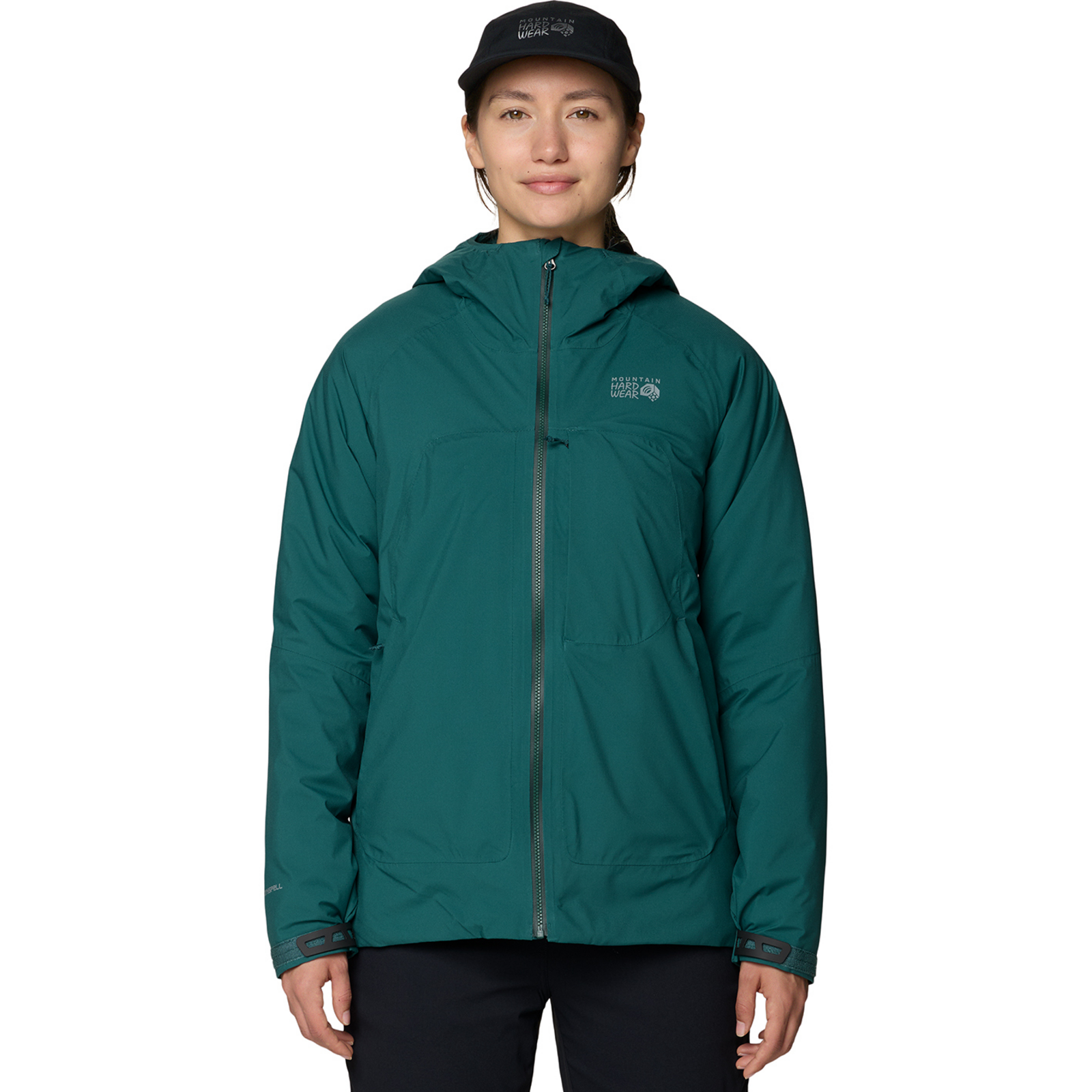 Image of Mountain Hardwear W Stretch Ozonic™ Insulated Jacket, grün, Grösse: L