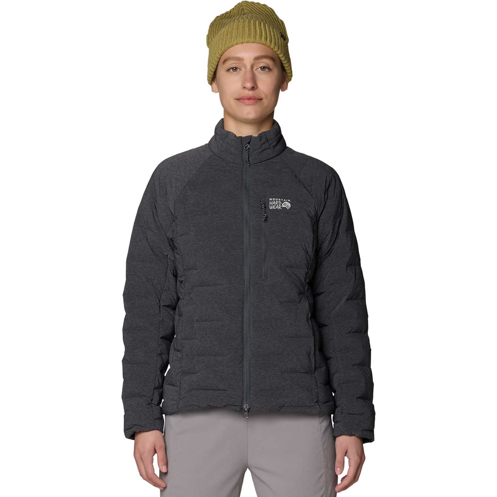 Image of Mountain Hardwear W Stretchdown™ Jacket, Volcanic heather 007, Grösse: L